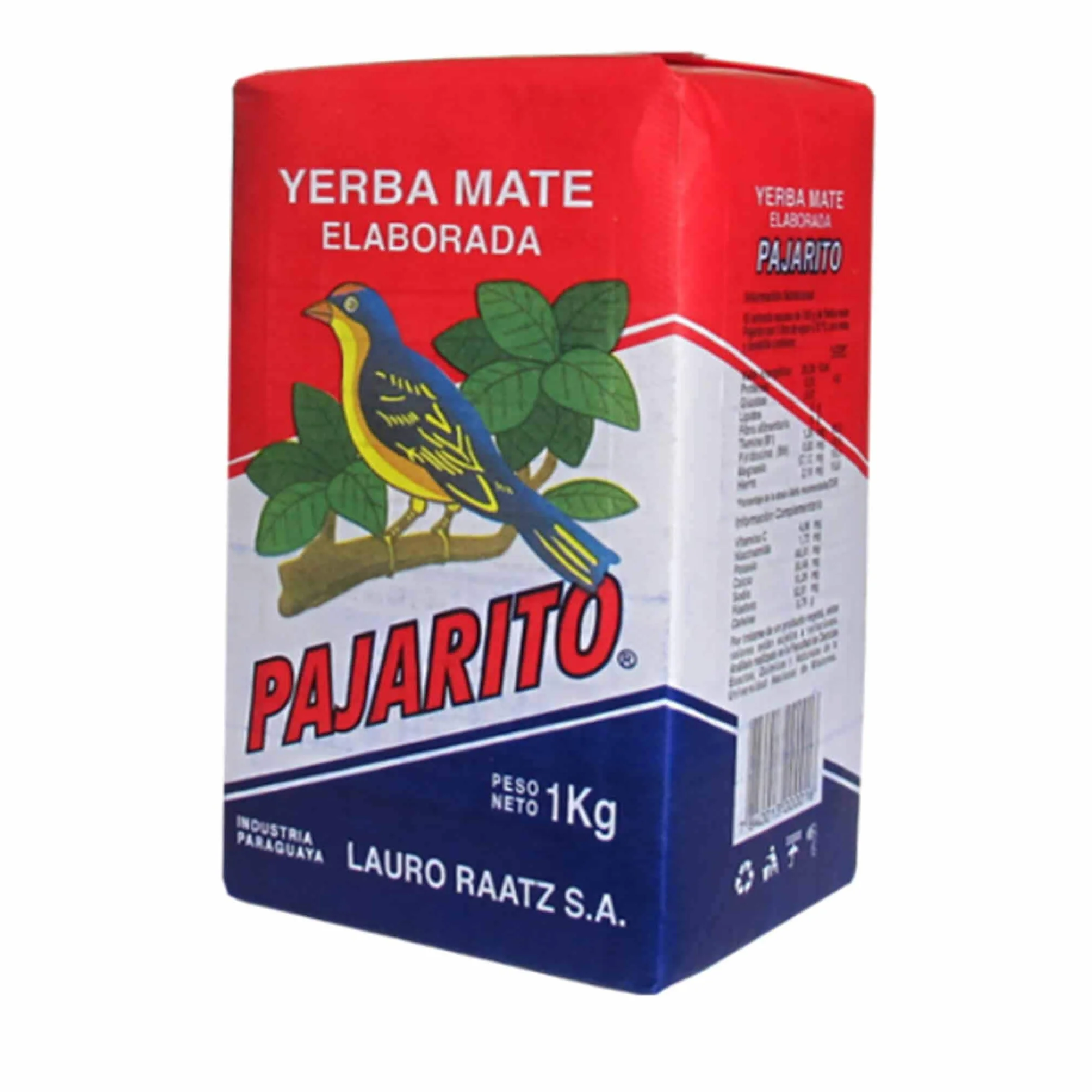 Yerba Mate Pajarito Tea (3x1Kg)