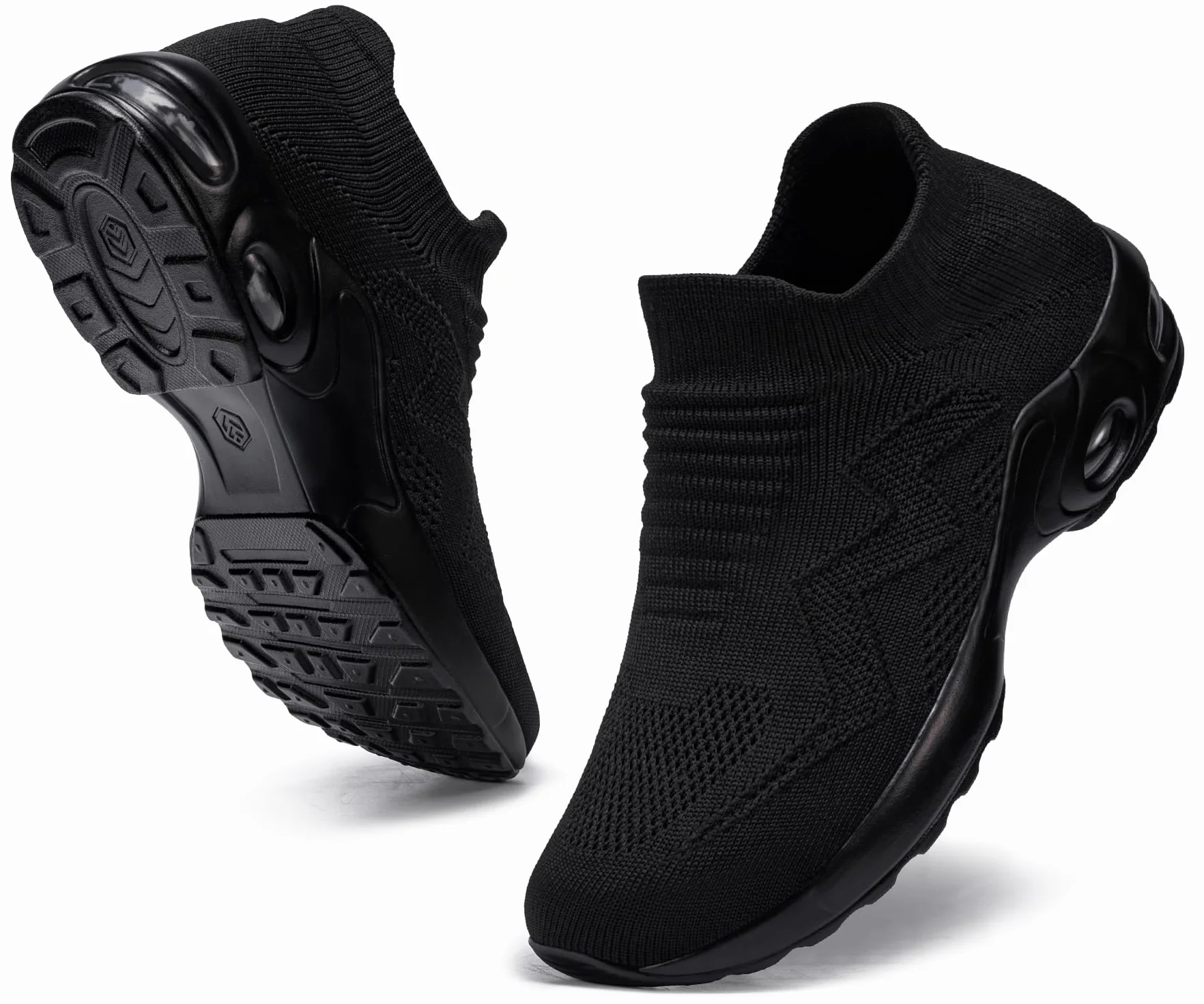 LARNMERN Chaussures de Sécurité Femmes Ultra légère sans Lacets Hands-Free Respirante 35~42.5EU