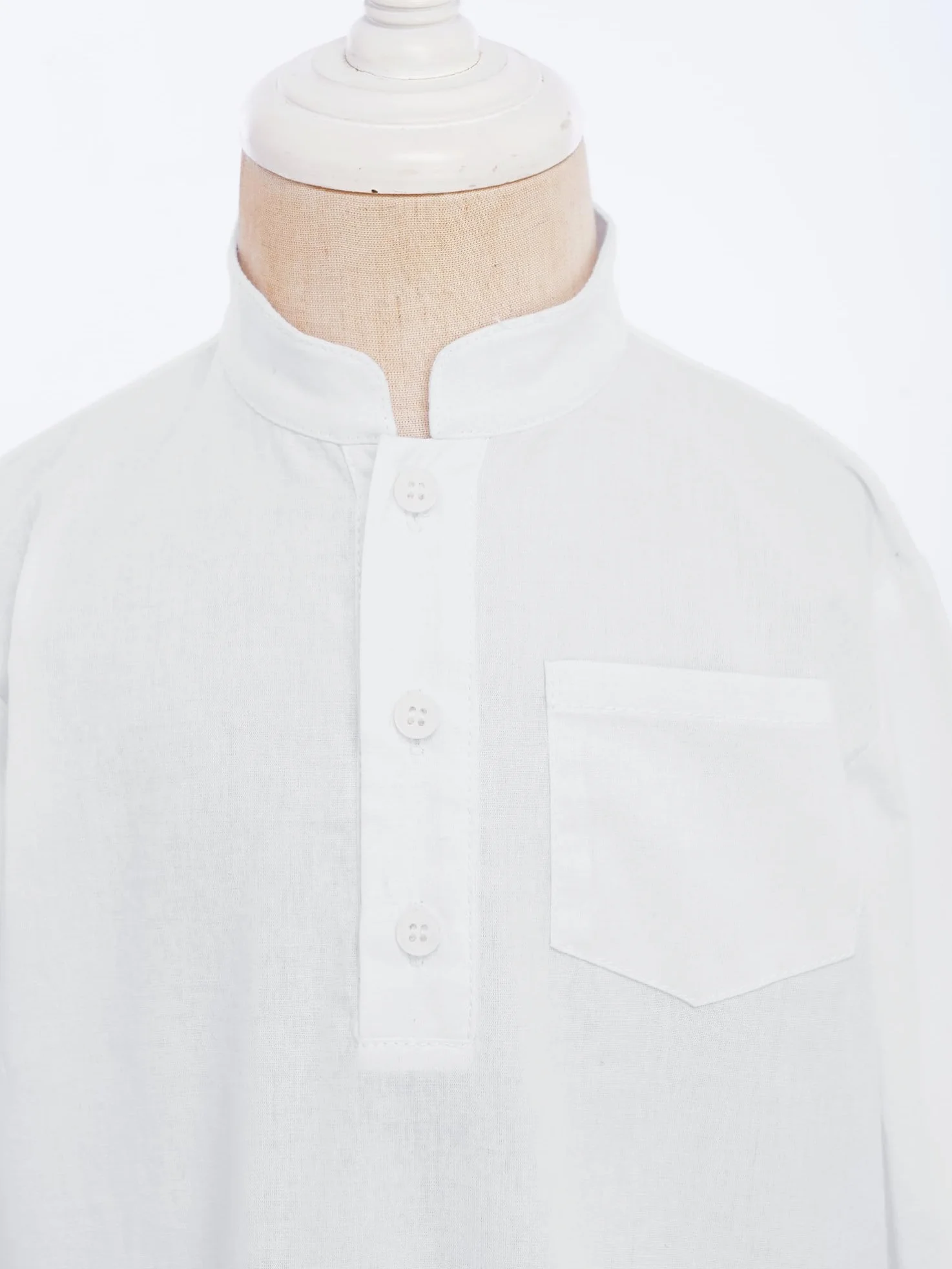 Thobe Arabe pour Bébé Garçon Robe Prière Abaya Eid Kaftan