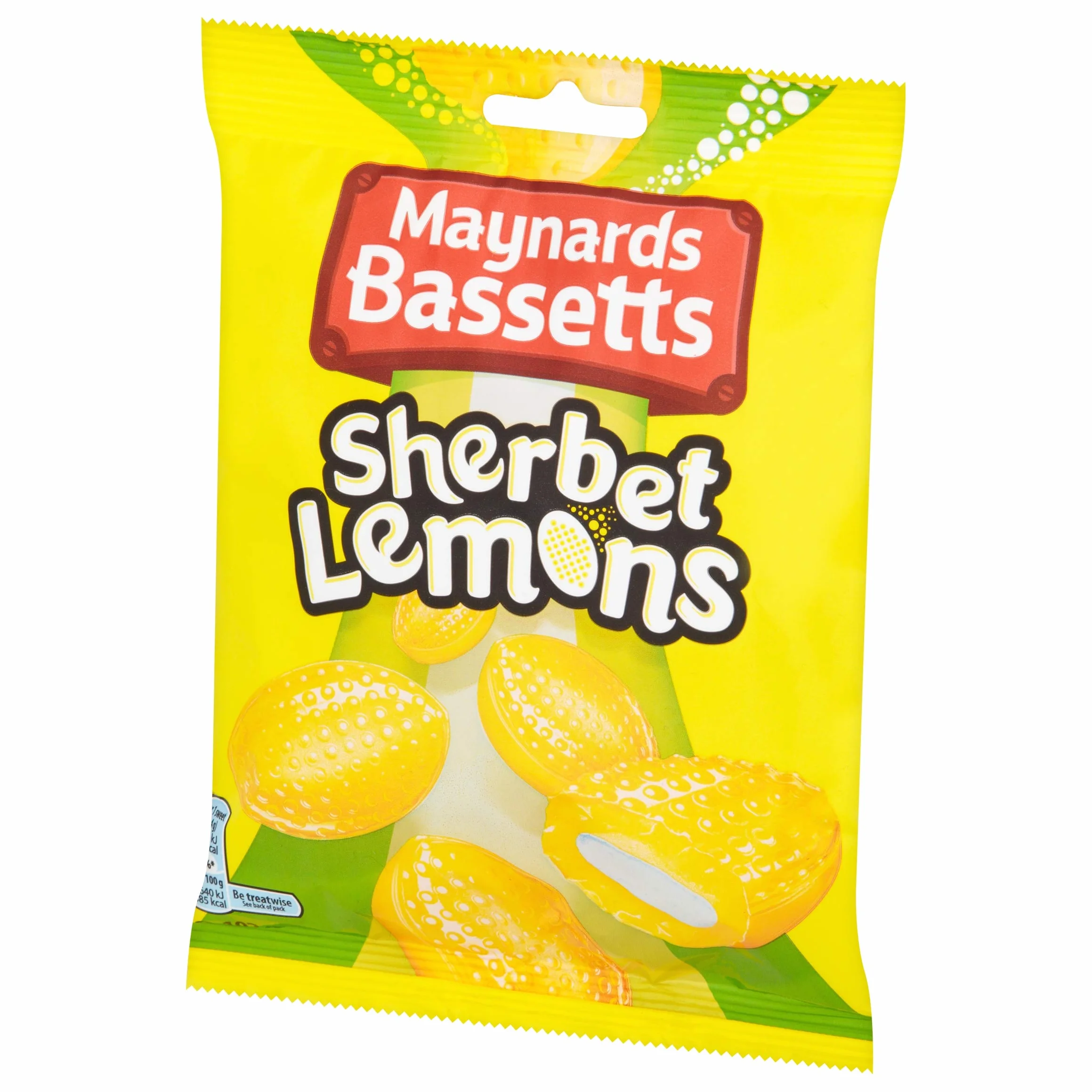 Maynards Bassetts Bonbons au Sorbet de Citron Sachet de 191 g - Lot de 6