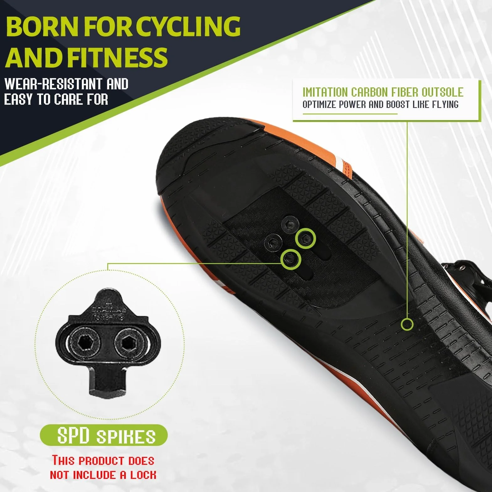 Chaussures Cyclisme Unisexe MTB Sneakers Compatibles Pédales SPD