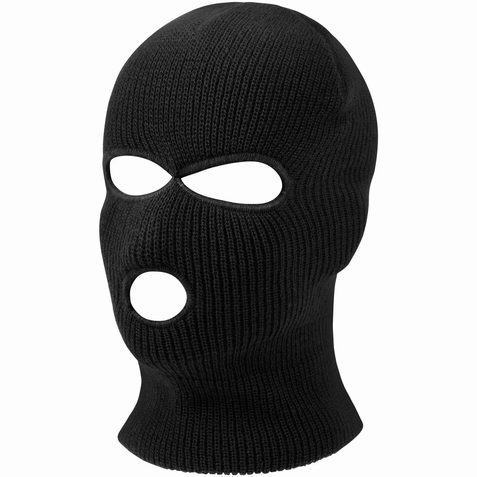 Cagoule Balaclava 2 ou 3 Trous Tricoté pour Ski Moto Vélo Cyclisme