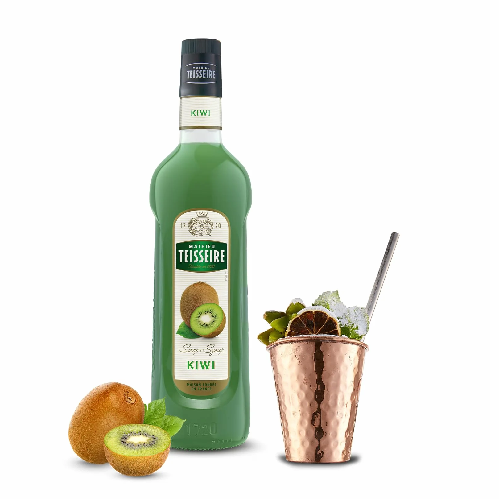 Teisseire Sirop de kiwi qualité professionnelle 100cl