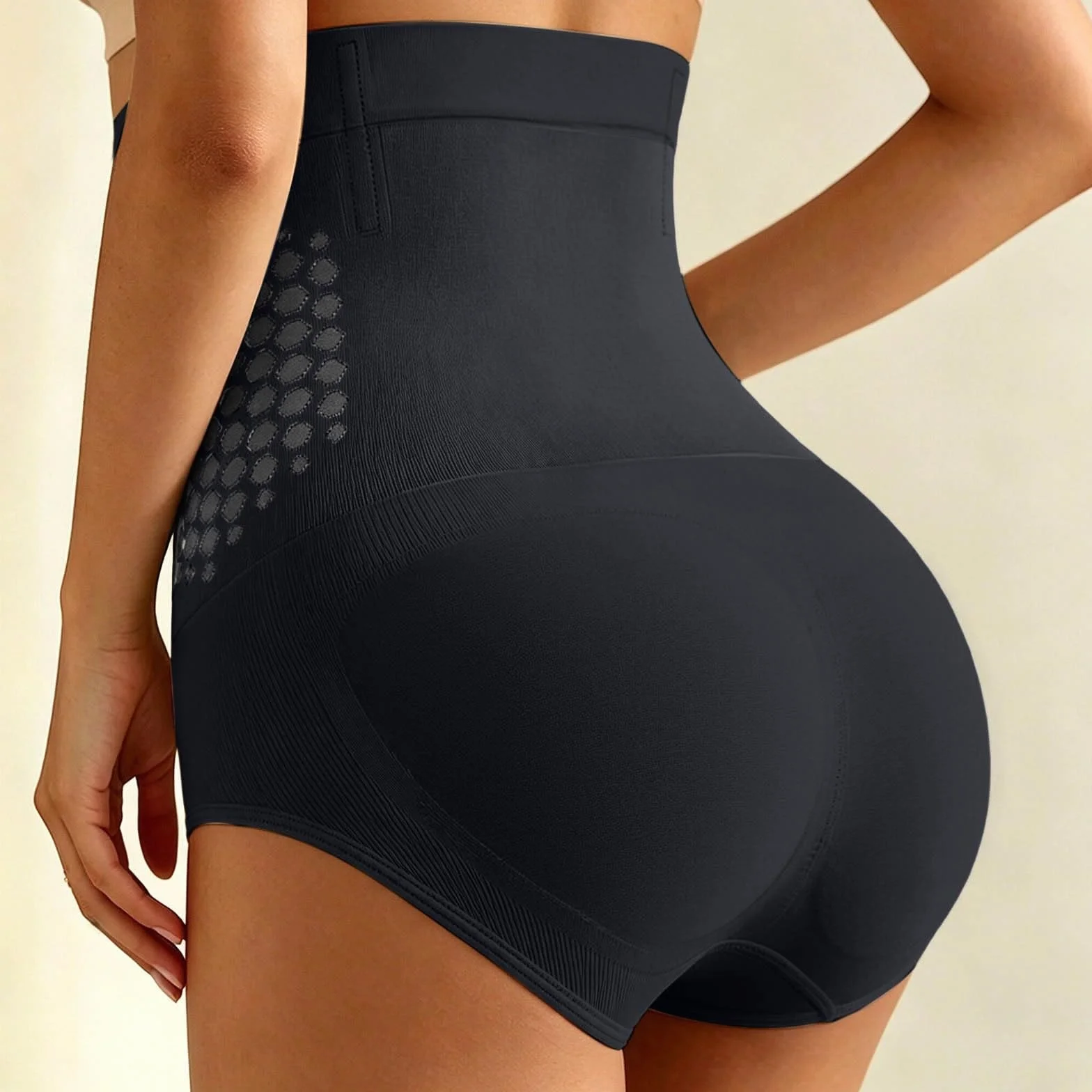 Short Sculptant Thermogénique Brûleur de Graisse 4 en 1 Ventre Plat Taille Haute pour Femme