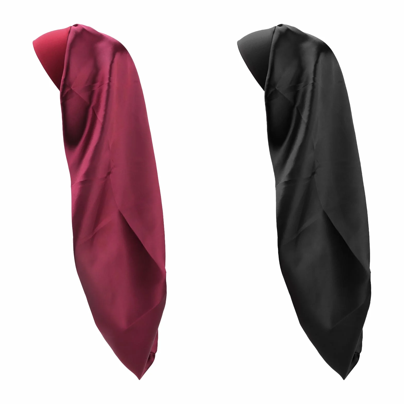 Bonnet Satin Cheveux Long en Soie pour Soins Capillaires