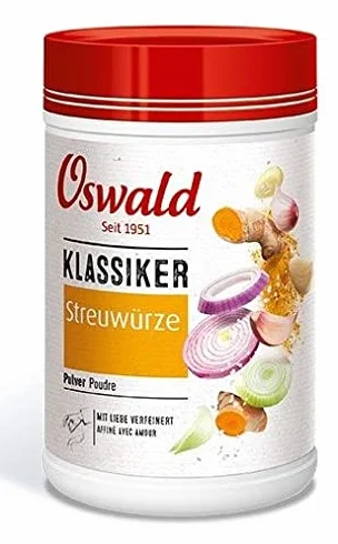 Oswald Epices mélange en poudre, 800 g - Assaisonnement en poudre à la manière suisse, pour assaisonner, affiner les sauces, la viande, le poisson