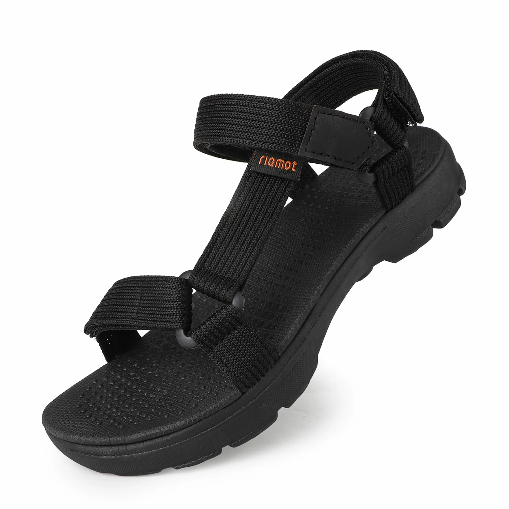 riemot Sandales Sport Femme Homme - Sandale Extérieures Randonnée Confortables Légères Antidérapantes Réglables Plage Été Chaussures Marche Sports Loisirs