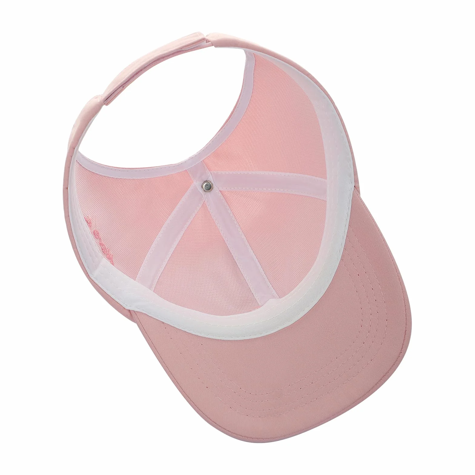 TINAYAUE Casquette Fille Queue de Cheval, Casquette Sport pour Cheveux Longs, Ouverture Arrière, Ajustable 48-54CM