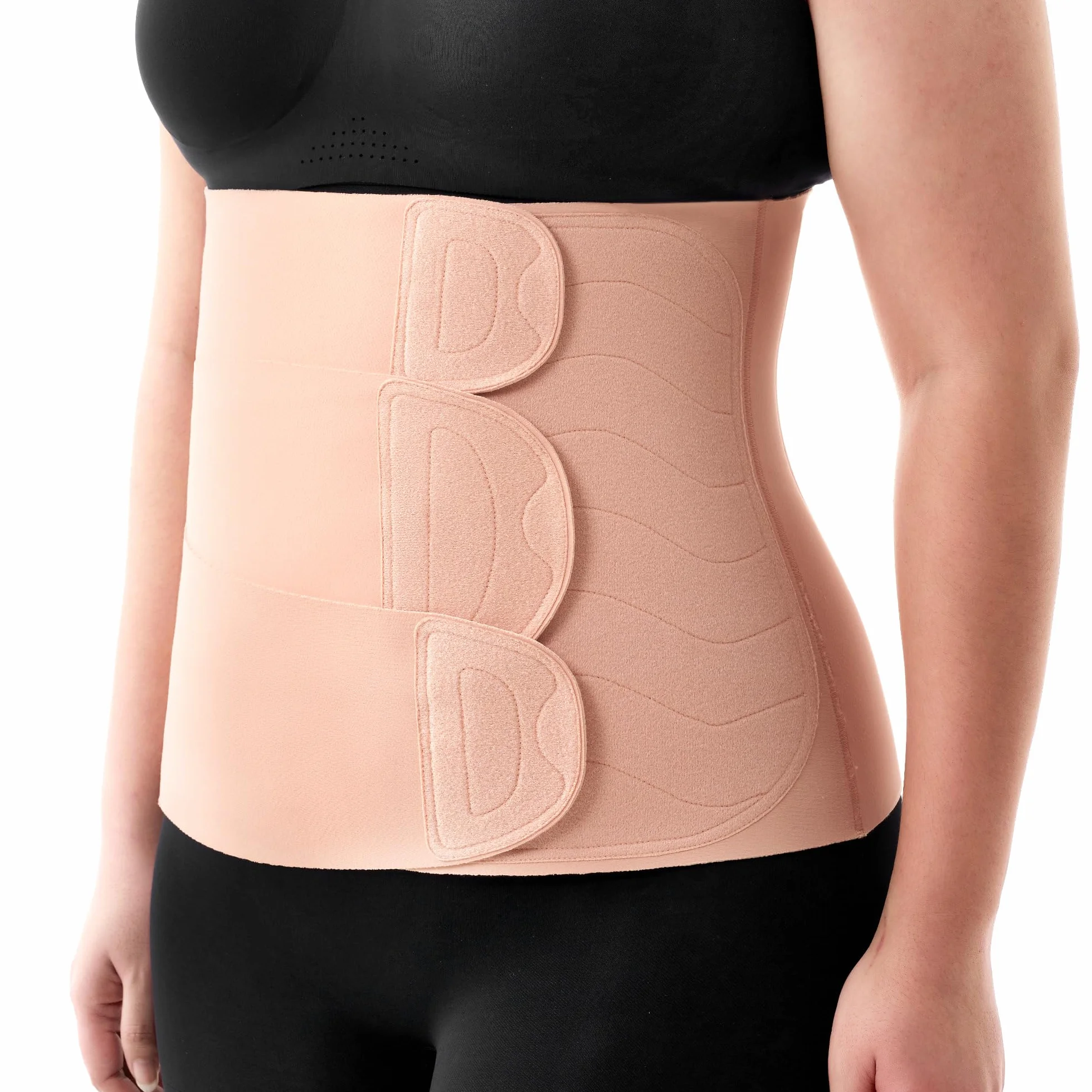 Momcozy Ergowrap Ceinture Post Accouchement, Ceinture Abdominale avec Lift 3D et Soutien Lombaire, Standard M
