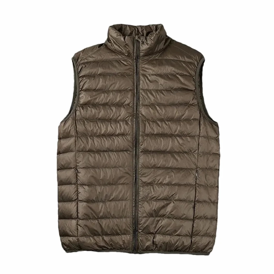 Doudoune Femme Sans Manches Gilet Chaud Plumes Canard Blanc Manteau