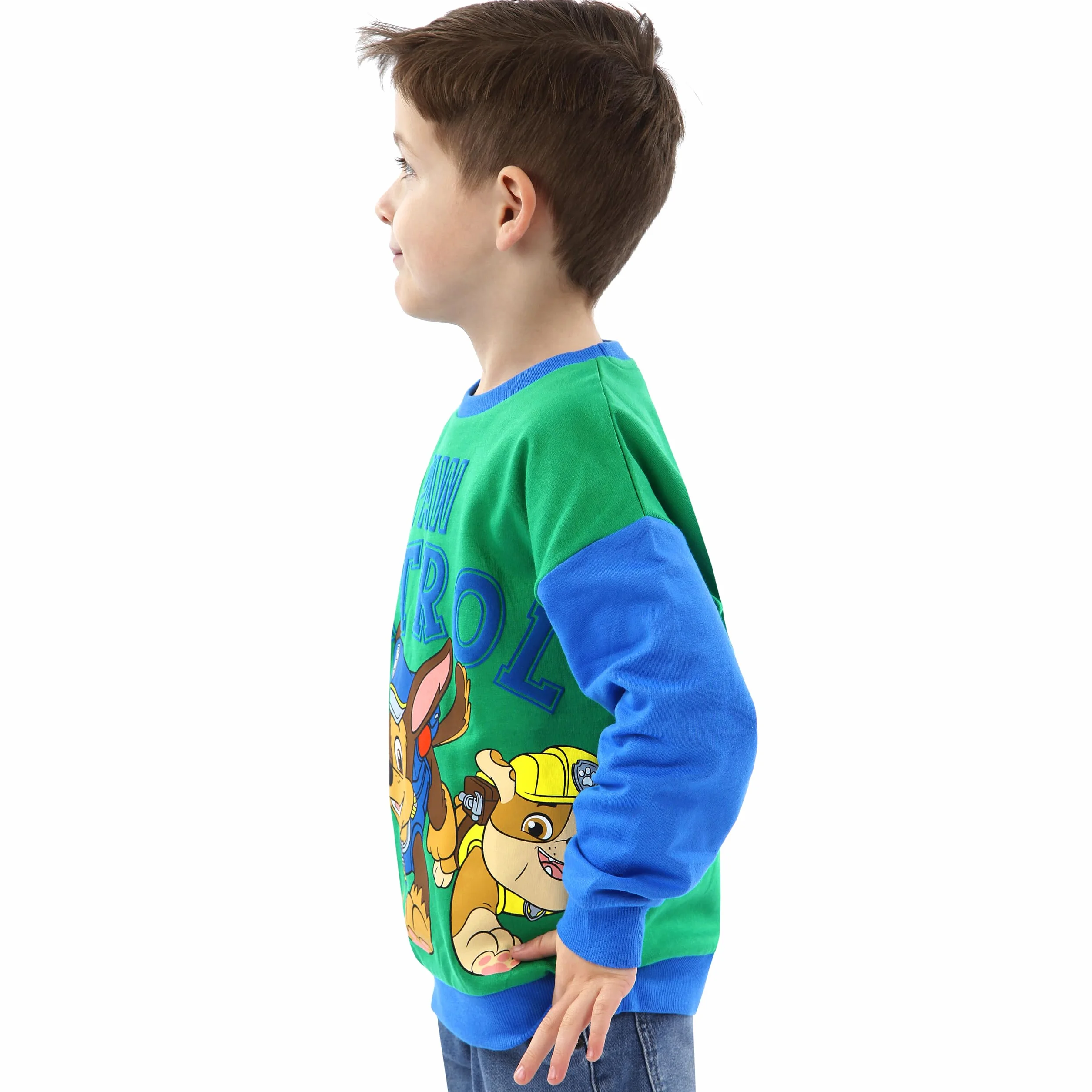Paw Patrol Sweat Patte Patrouille Garçons Manche Longue Enfant