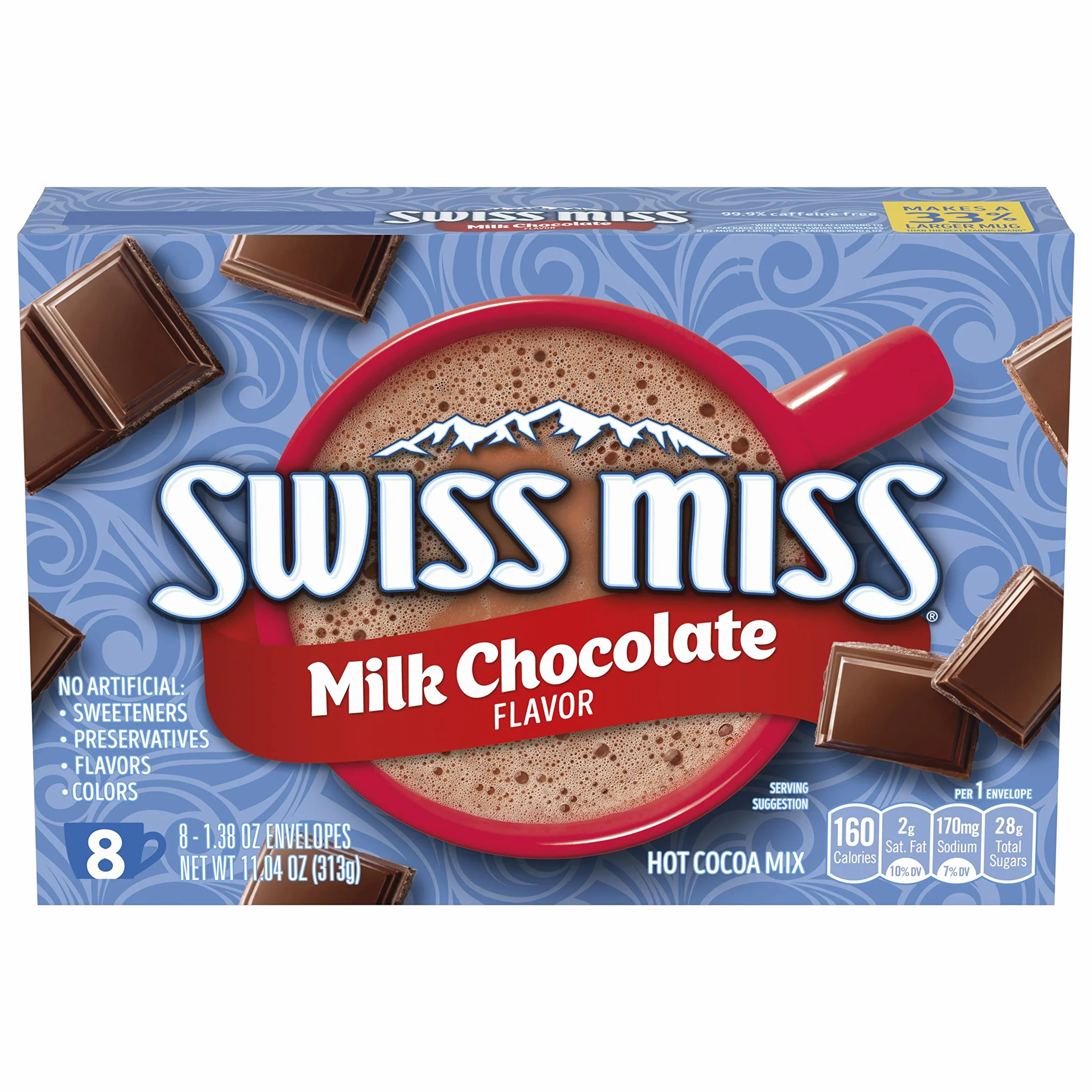 Milk Chocolate Flavor Hot Cocoa Mix, 8 ct