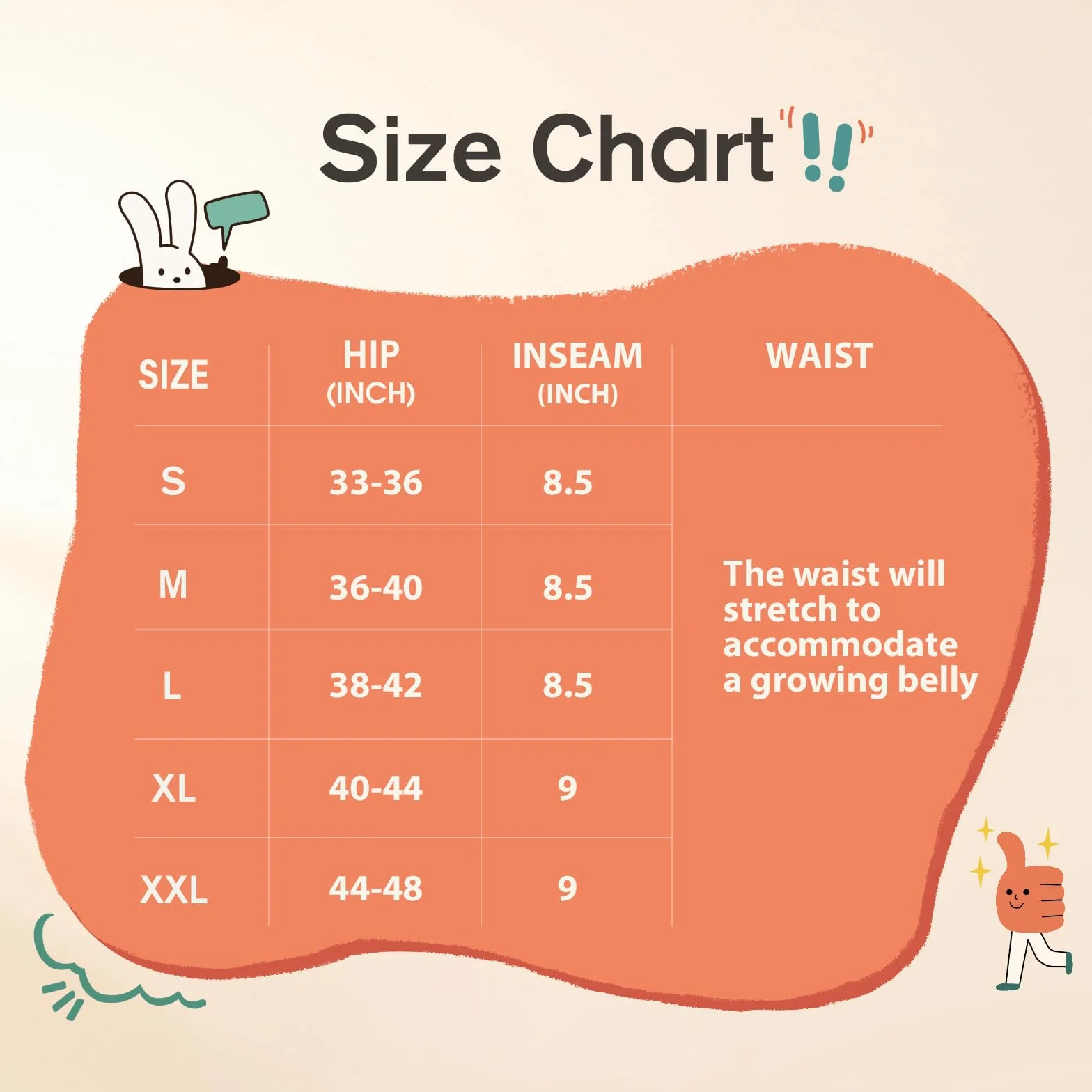 Short de maternité sur le ventre avec poches pour femme - Legging de grossesse actif extensible