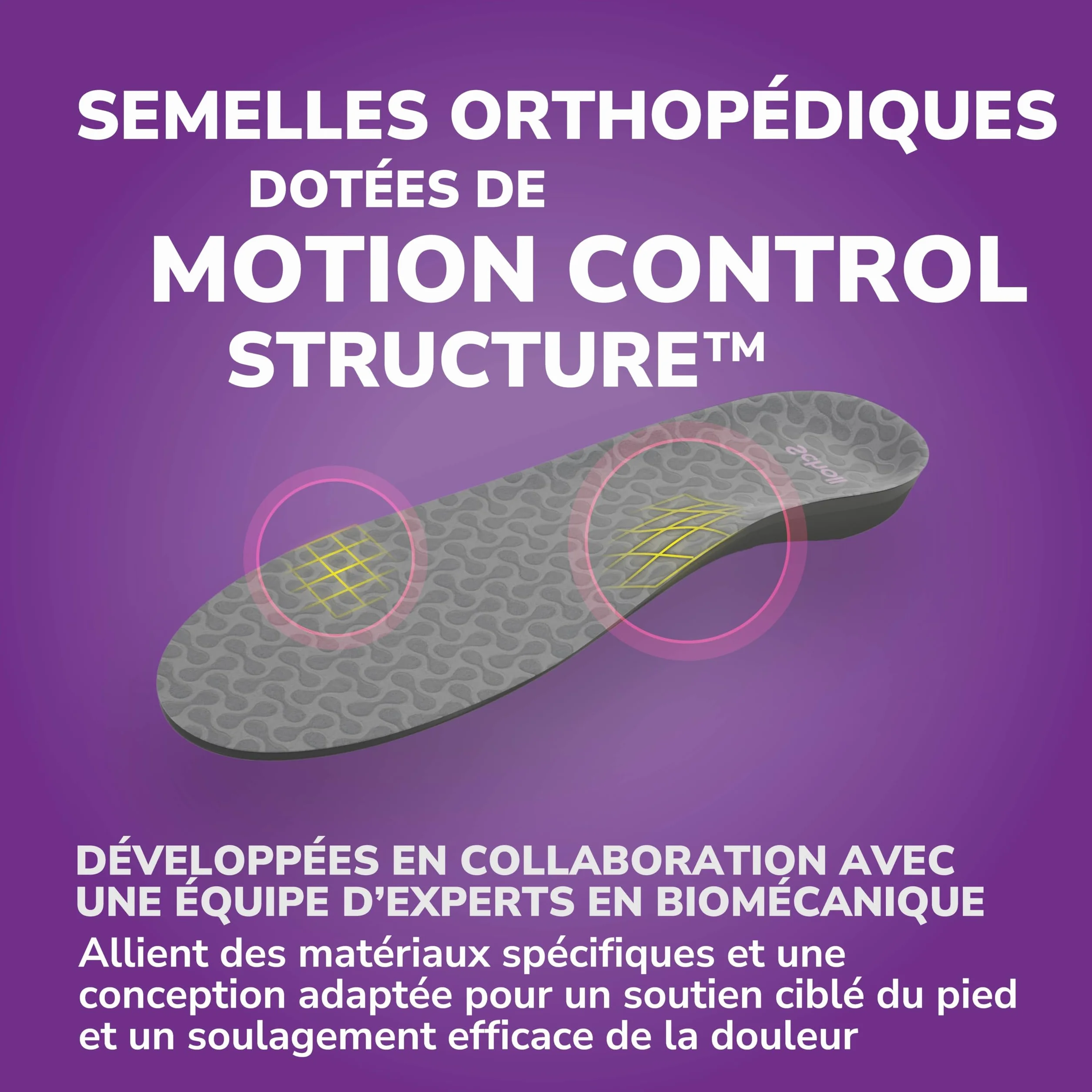 Dr. Scholl's In-Balance Semelles Orthopédiques pour Fasciite Plantaire, Soutien de la Voûte Plantaire, Taille 37-39,5