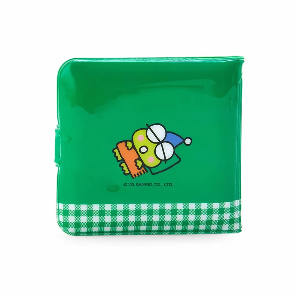 Sanrio Portefeuille en vinyle Vert Kerokoroppi