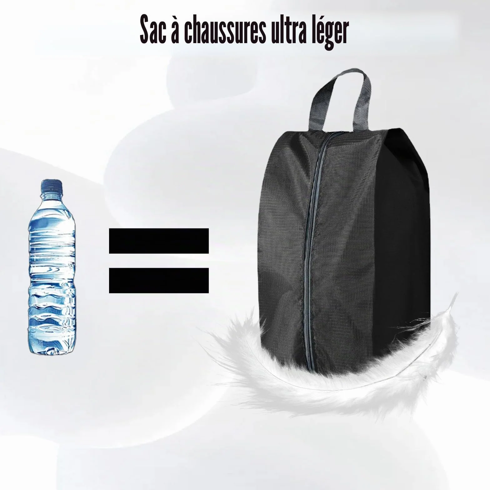 Sac à Chaussures Voyage Imperméable Portable Anti-Poussière