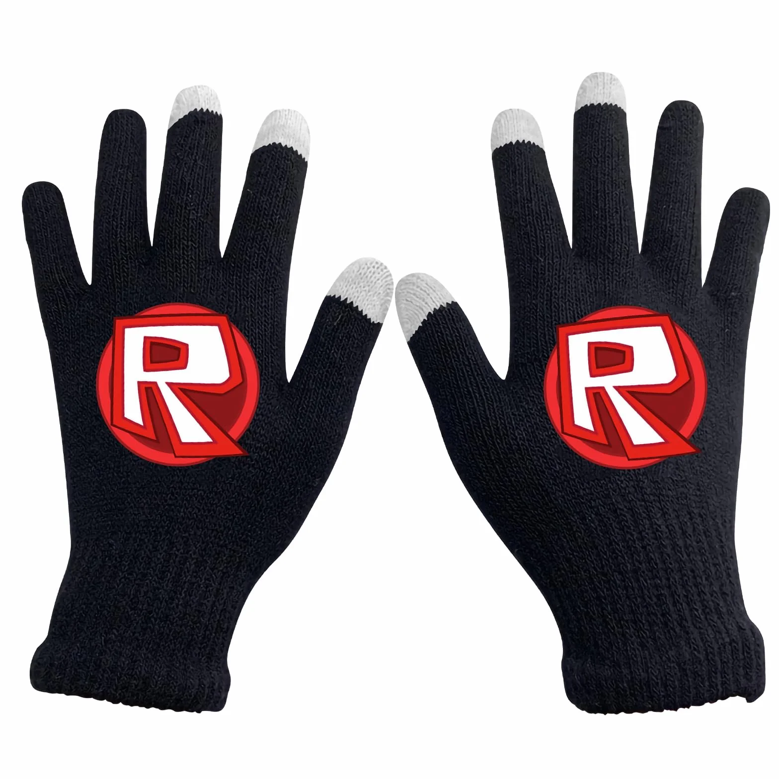 Gants Tactiles Roblo d'Hiver Tricotés Chauds et Doux Pour Sport Usage Quotidien