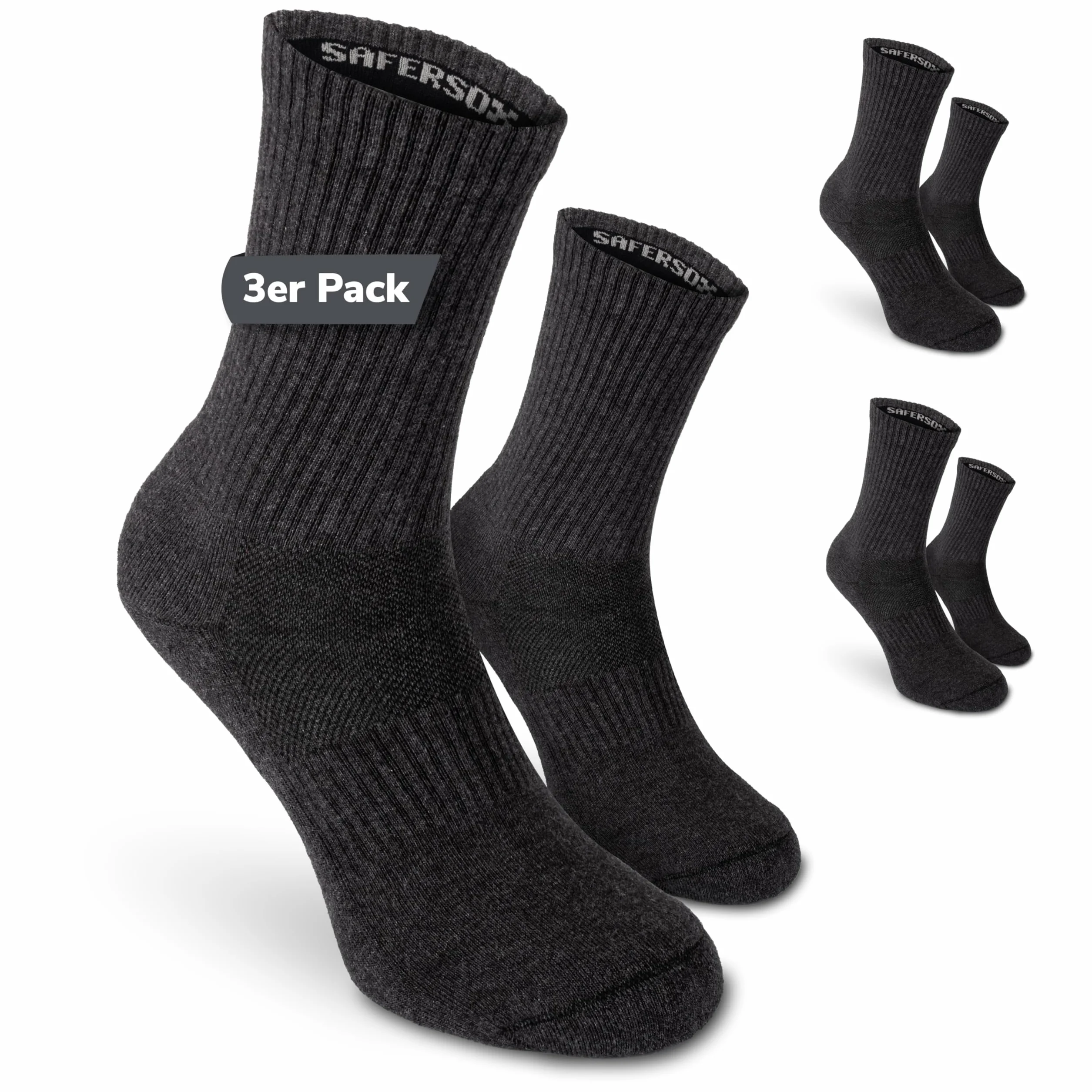 Safersox Chaussettes anti-moustiques pour sport et plein air
