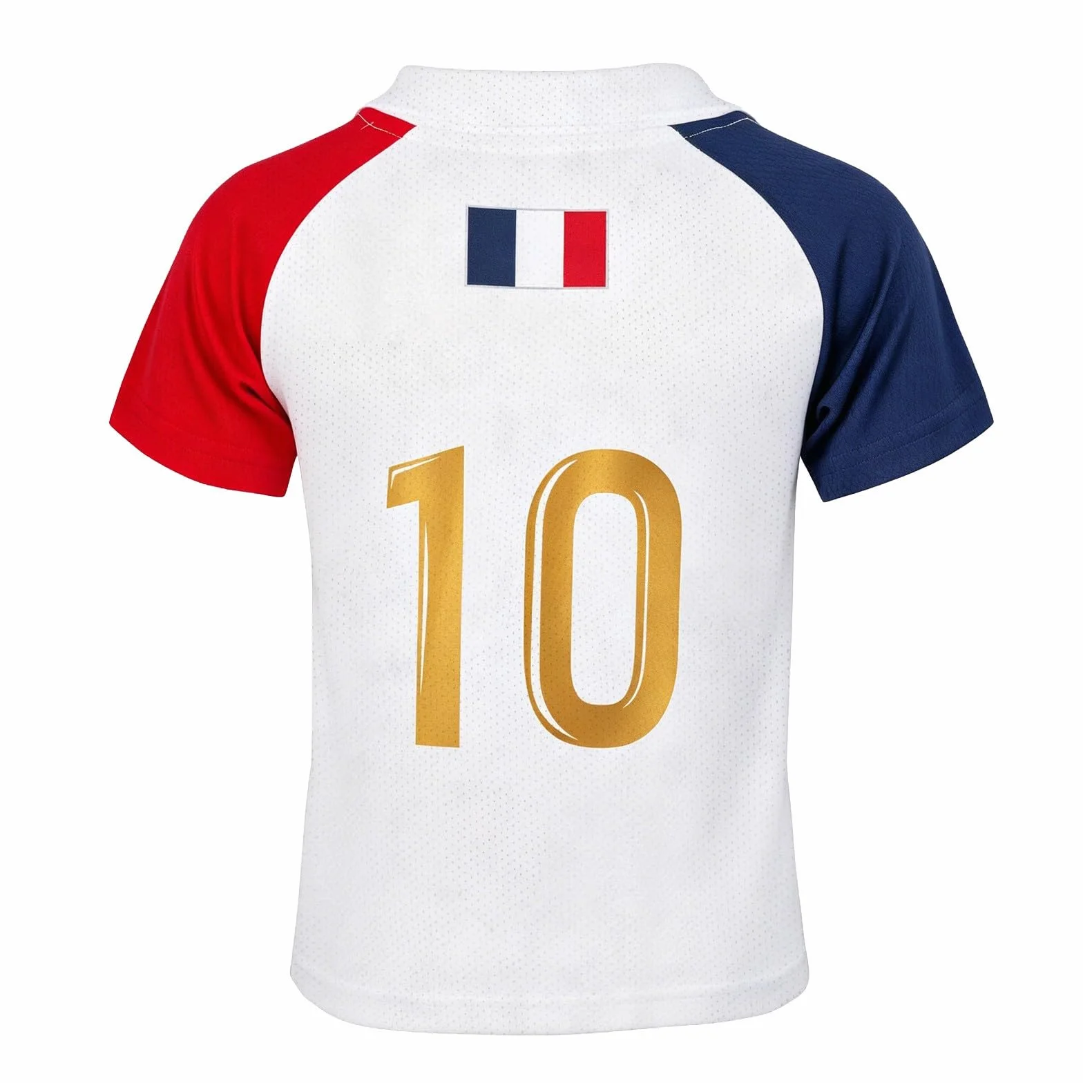 Maillot De Foot France 2026 pour Enfants - Maillot de Football Unisexe 2-14 Ans