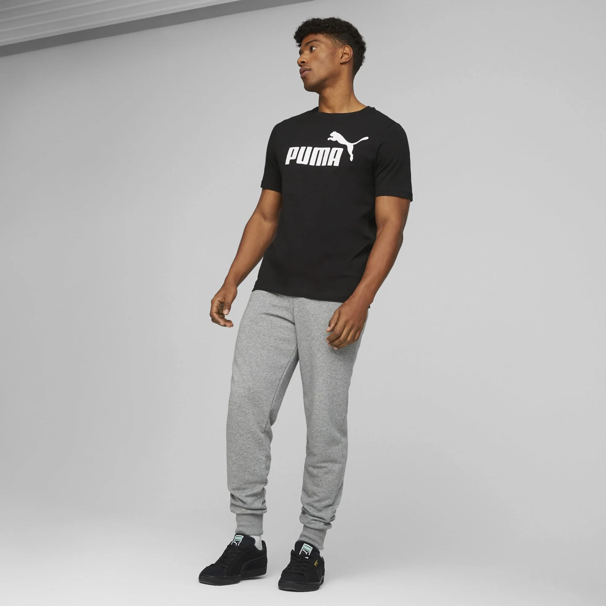 PUMA ESS Logo Tee T-Shirt Homme Noir 3XL