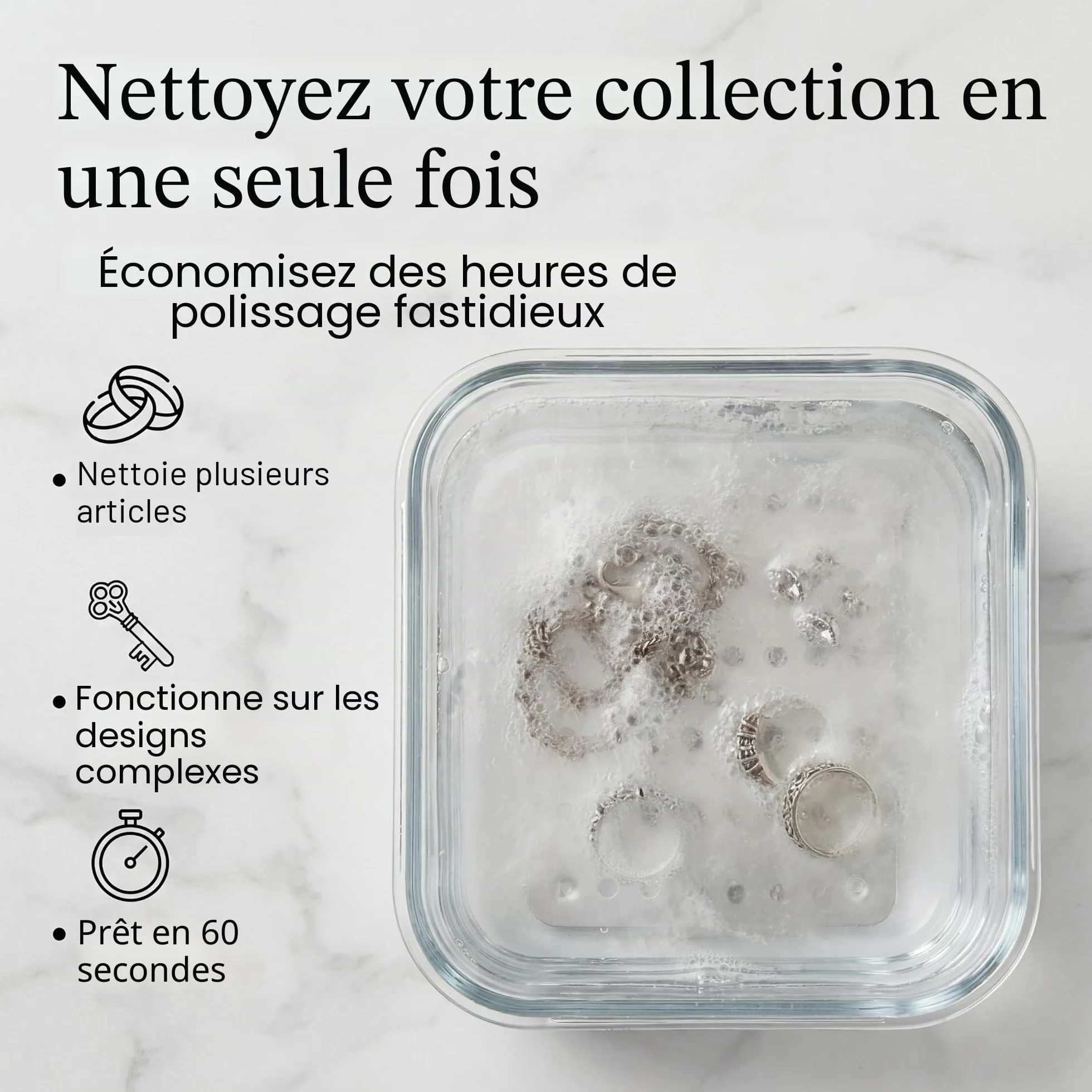 Nushine Plaque de nettoyage magique (grande taille 23 x 15,4 cm) – Nettoie rapidement de nombreux articles à la fois ! Réutilisable plusieurs fois, pas de produits chimiques agressifs. Besoin de laver