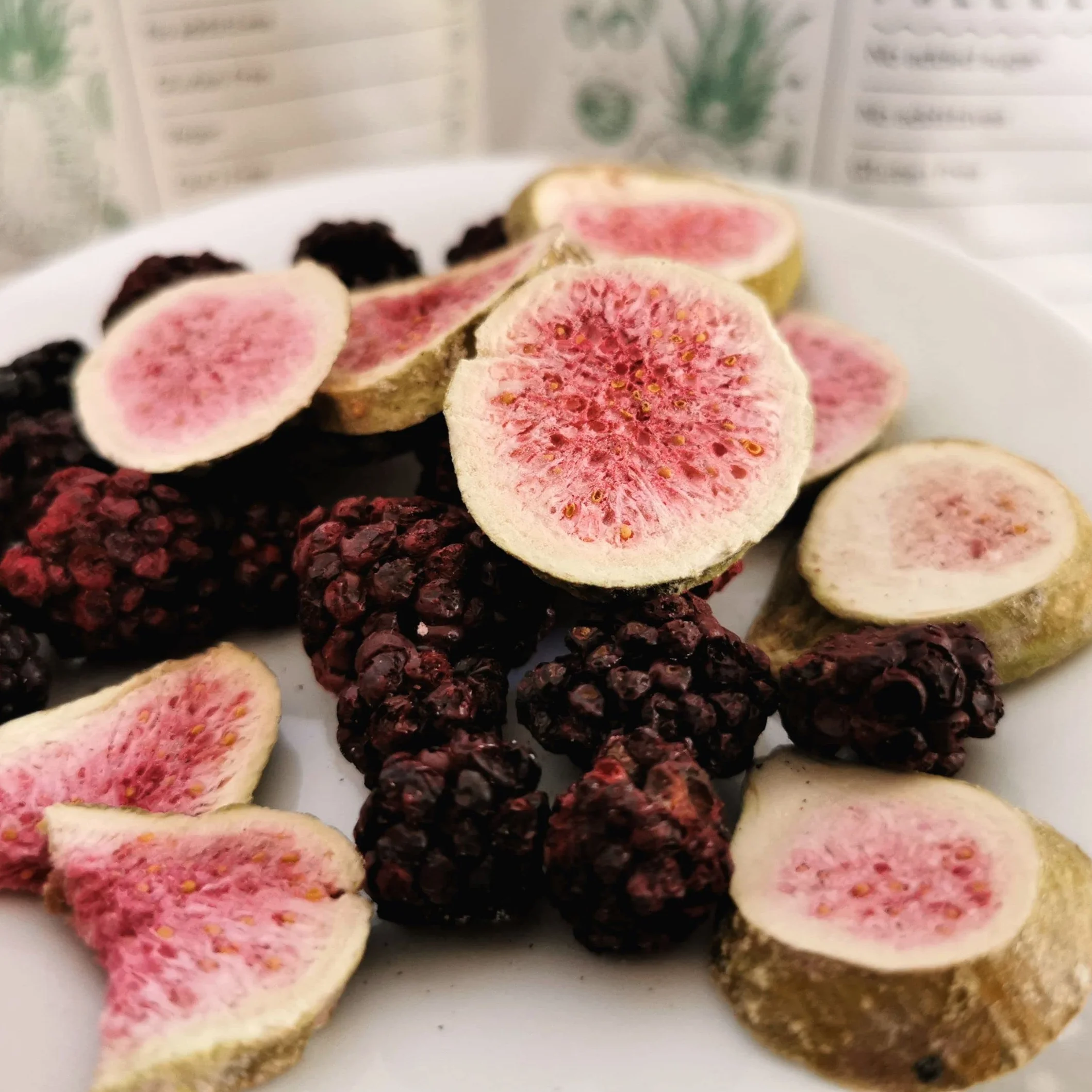 Figue Lyophilisée Sans Sucre Ajouté | 100% Naturel Figues Sèches Fruits Seches | Freeze Dried Fruit Fig Collations Saines | Pure Figue Seche Sec Lyophilisateur | Gefriergetrocknete Feige ZingyZoo