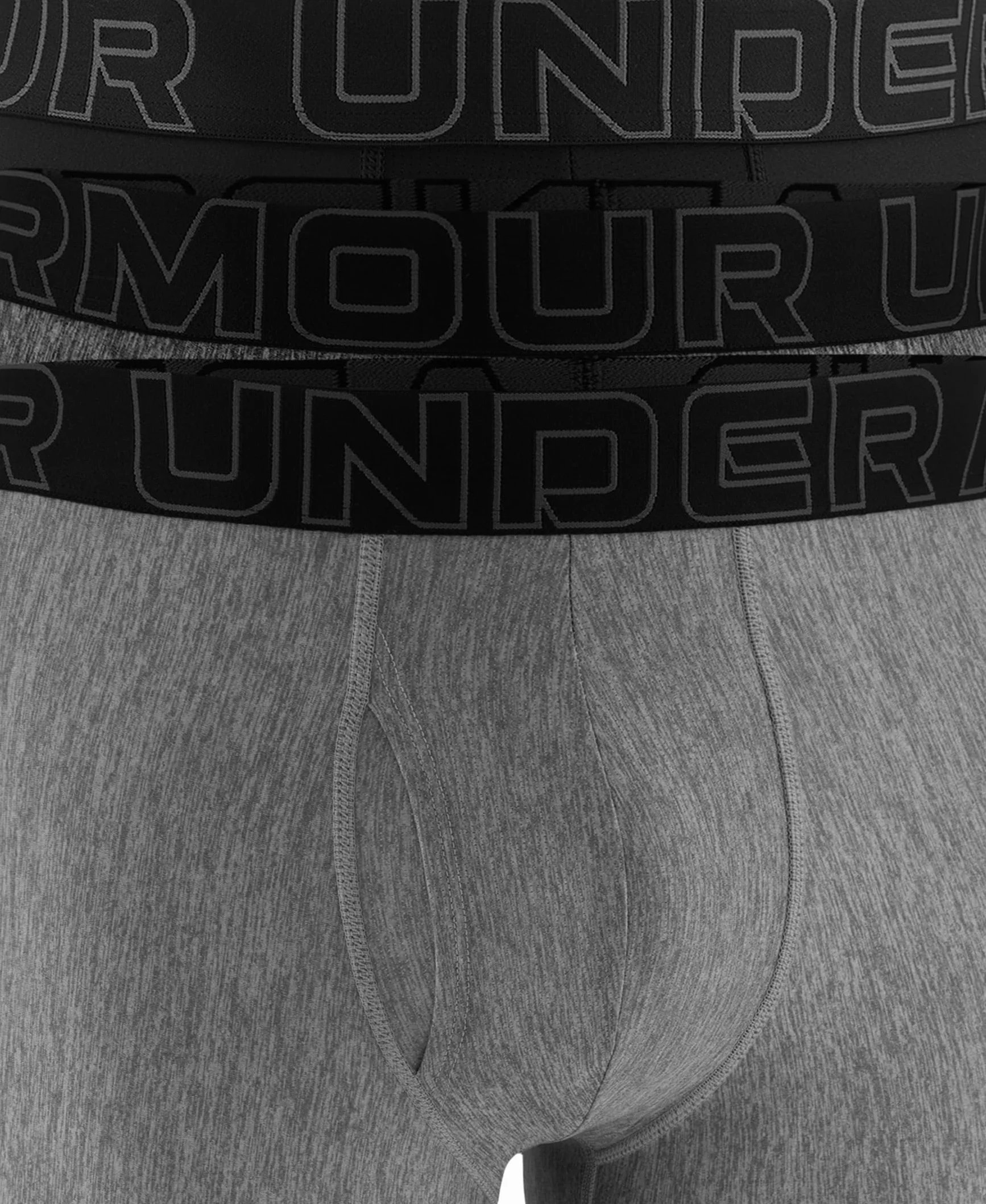 Under Armour Multi-Pack Performance Tech Long-Leg Boxer Brief 9" Inseam Lot de 3 Homme