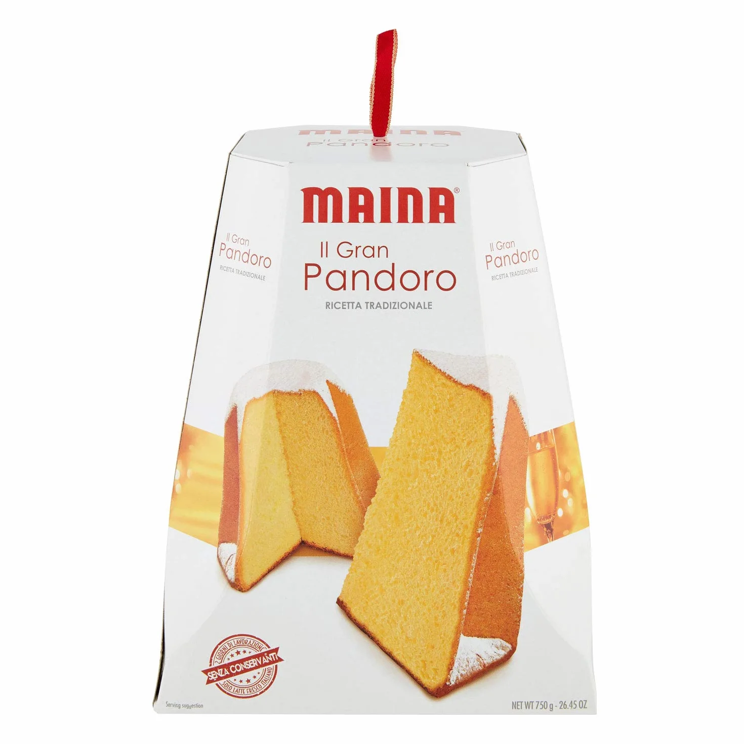 Pandoro traditionnel Maina 750 gr