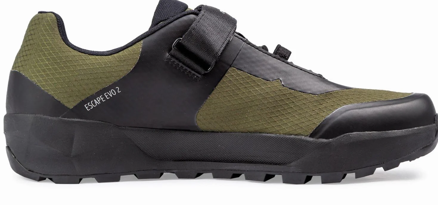 Northwave Escape Evo 2 Chaussures vélo VTT Trail Semelle Damp Evo Marche adhérence Respirantes Lacets Velcro Confort