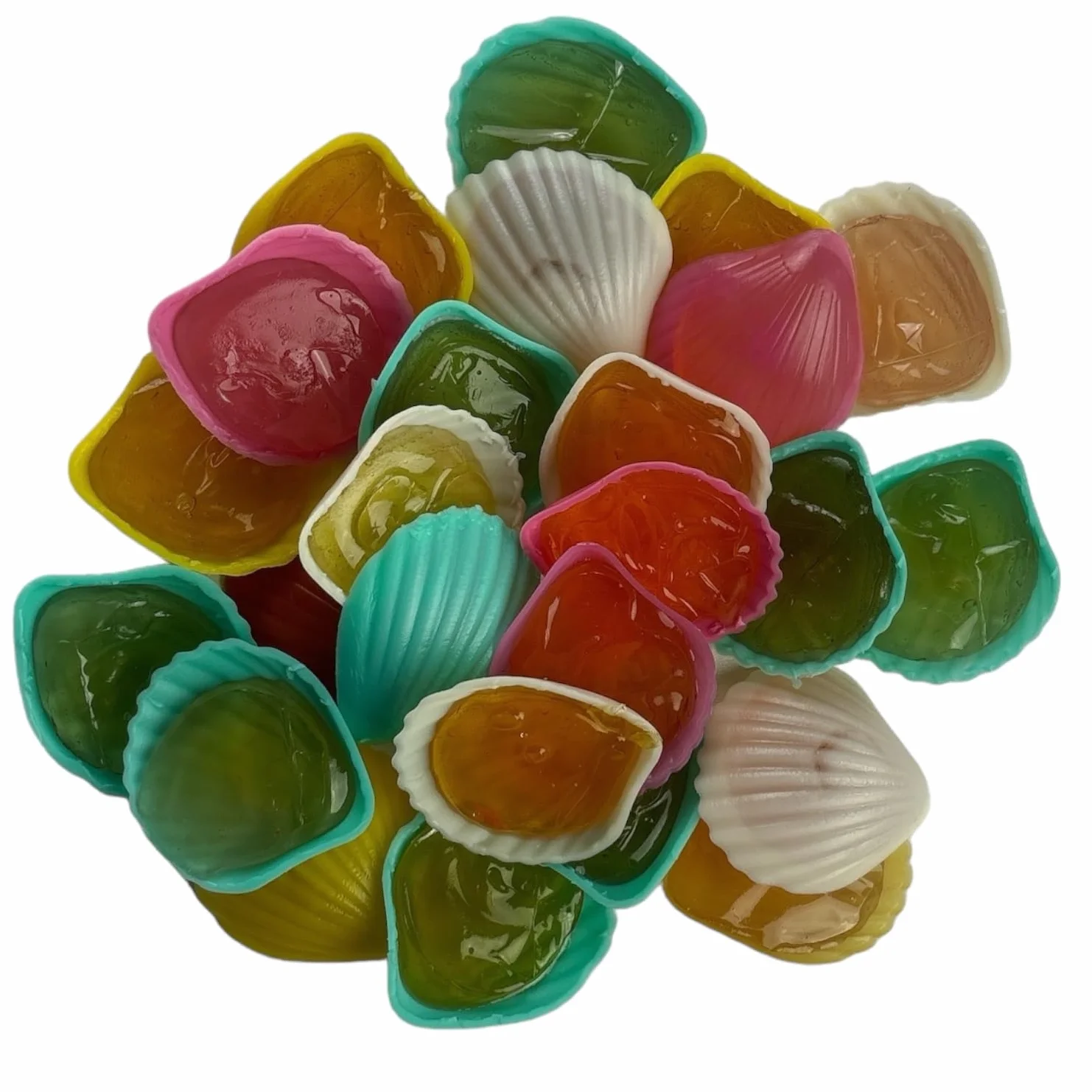CAPTAIN PLAY Promo Pack Bonbonnière avec 25 Palourdes de Bonbon en emballage individuel