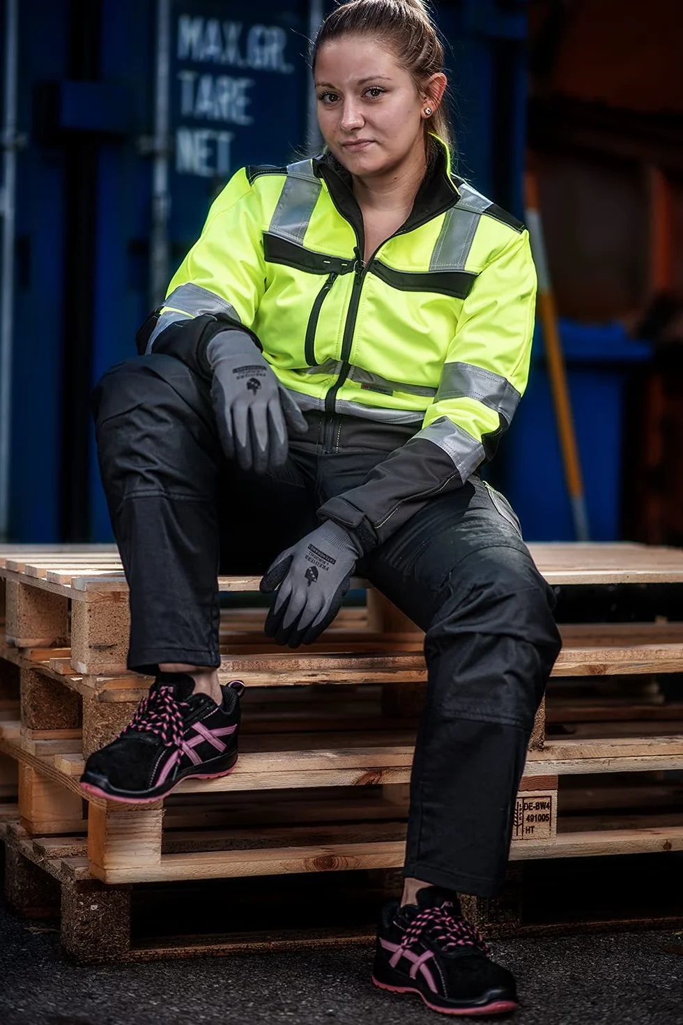 ACE Aurora Chaussure de travail S1 chaussure de sécurité embout acier femmes légère