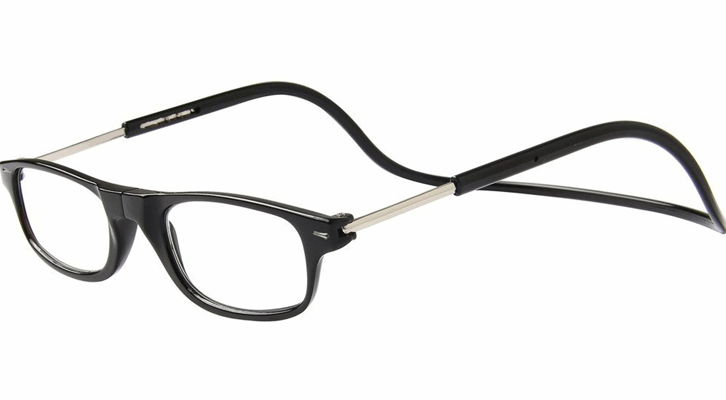 Lunettes de Lecture TBOC +2.50 Dioptrie Monture Noire Pliable Aimant Pack 4