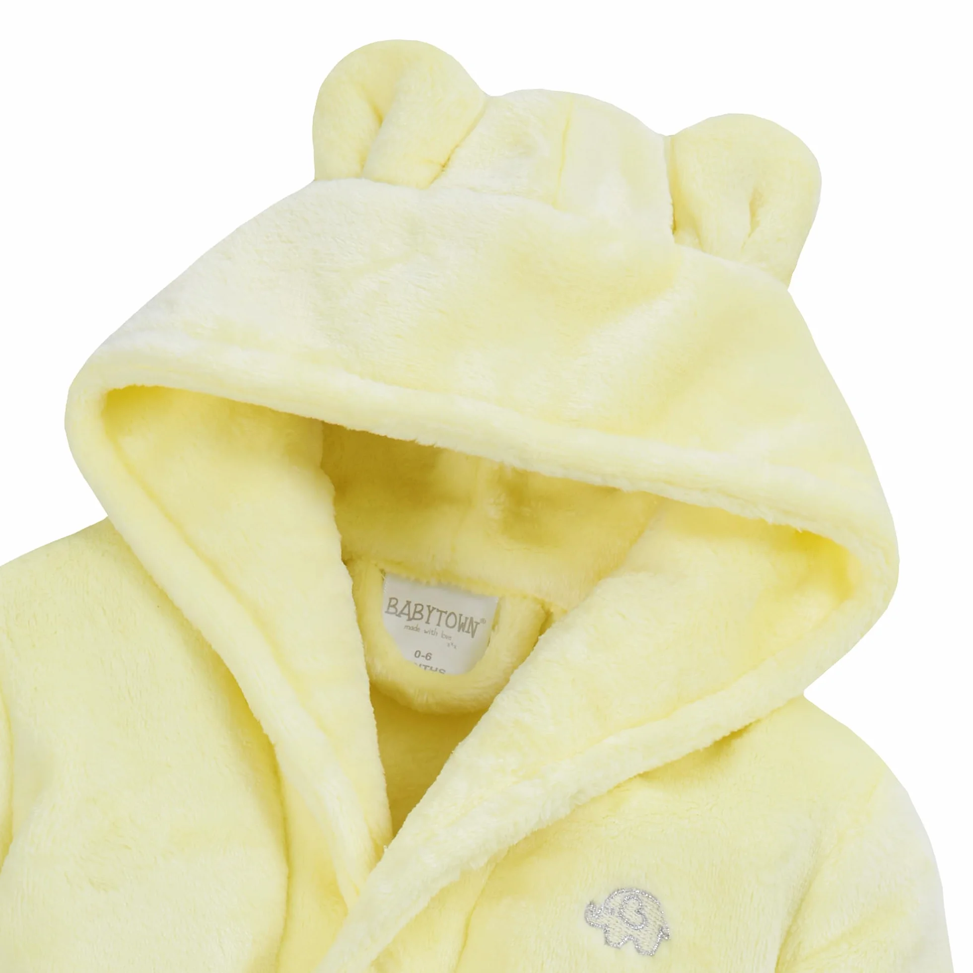 Peignoir bébé garçon fille flanelle polaire 6-24 mois