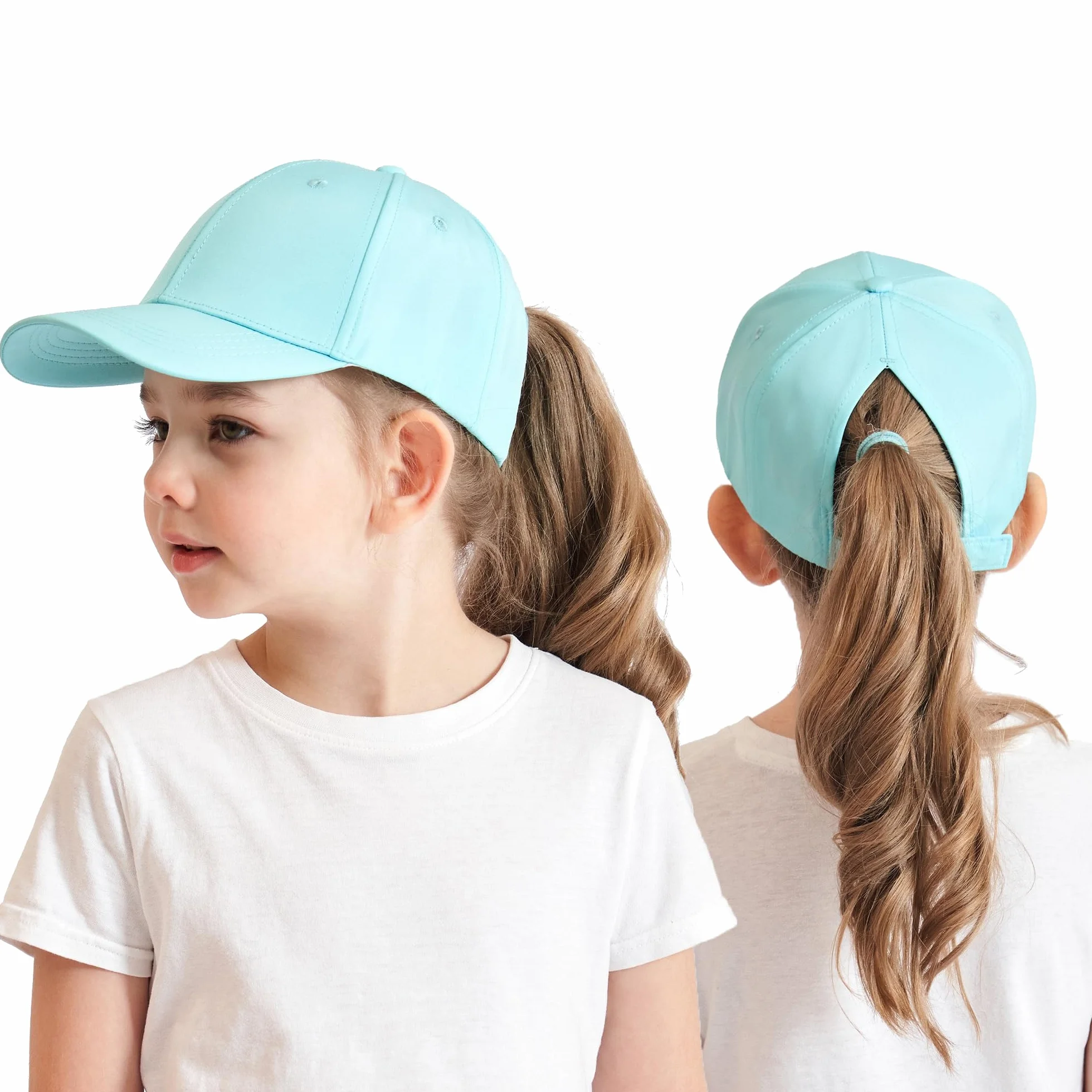 Casquette de baseball enfant UPF 50+ protection UV visière golf tennis été