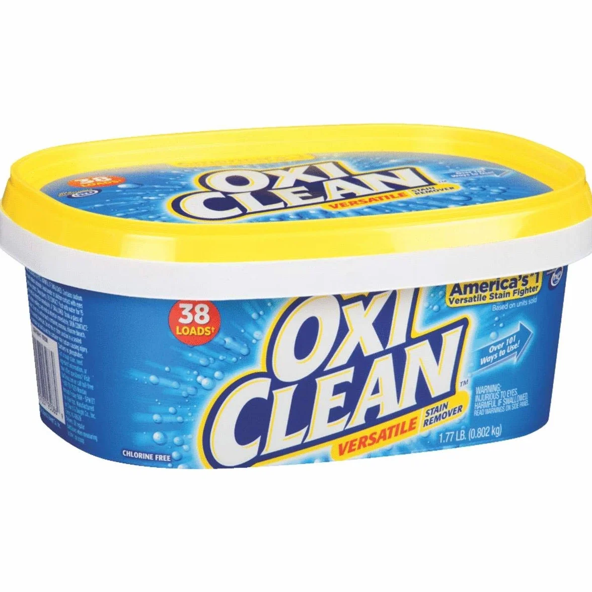 OXICLEAN POWDER - Détachant Polyvalent En Poudre - Solutions Efficace Contre Les Tâches - Nettoyant Multi-usages - 0,802 kg - Vu à la Télé