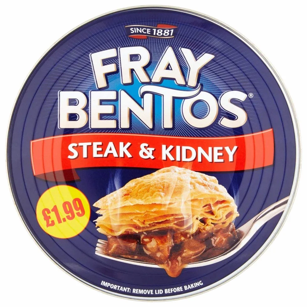 Fray Bentos Tarte au steak et aux reins 425G X 3