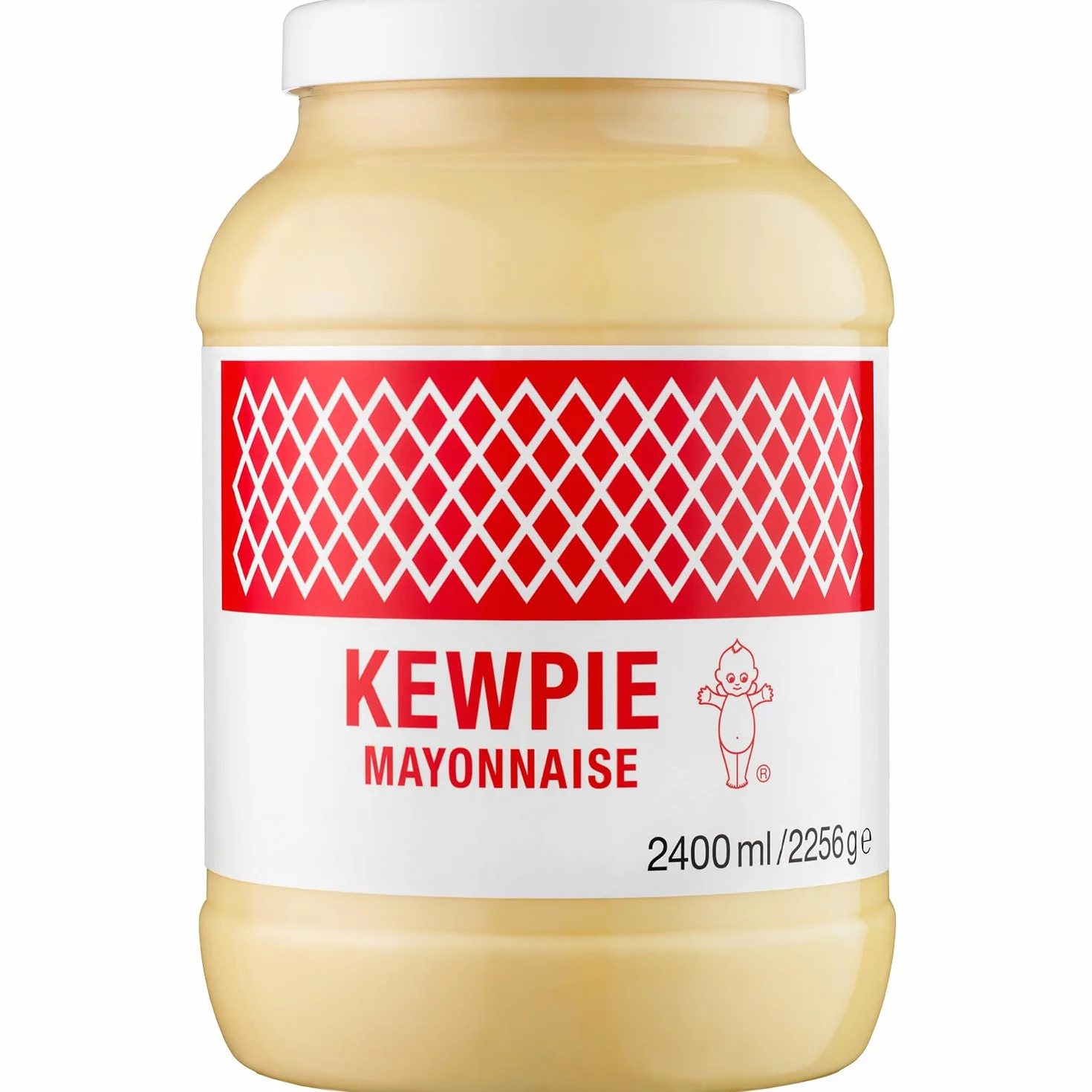 Kewpie Mayonnaise Japonaise 2400 ml - Riche et Onctueuse | Goût sucré authentique selon méthodes japonaises traditionnelles - Polyvalente pour tous vos plats