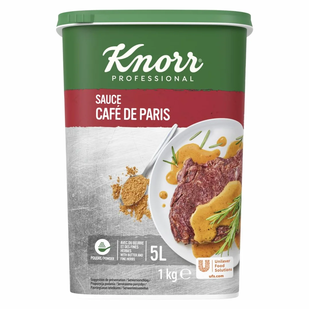 Knorr Sauce Café de Paris déshydratée 1kg jusqu'à 5L