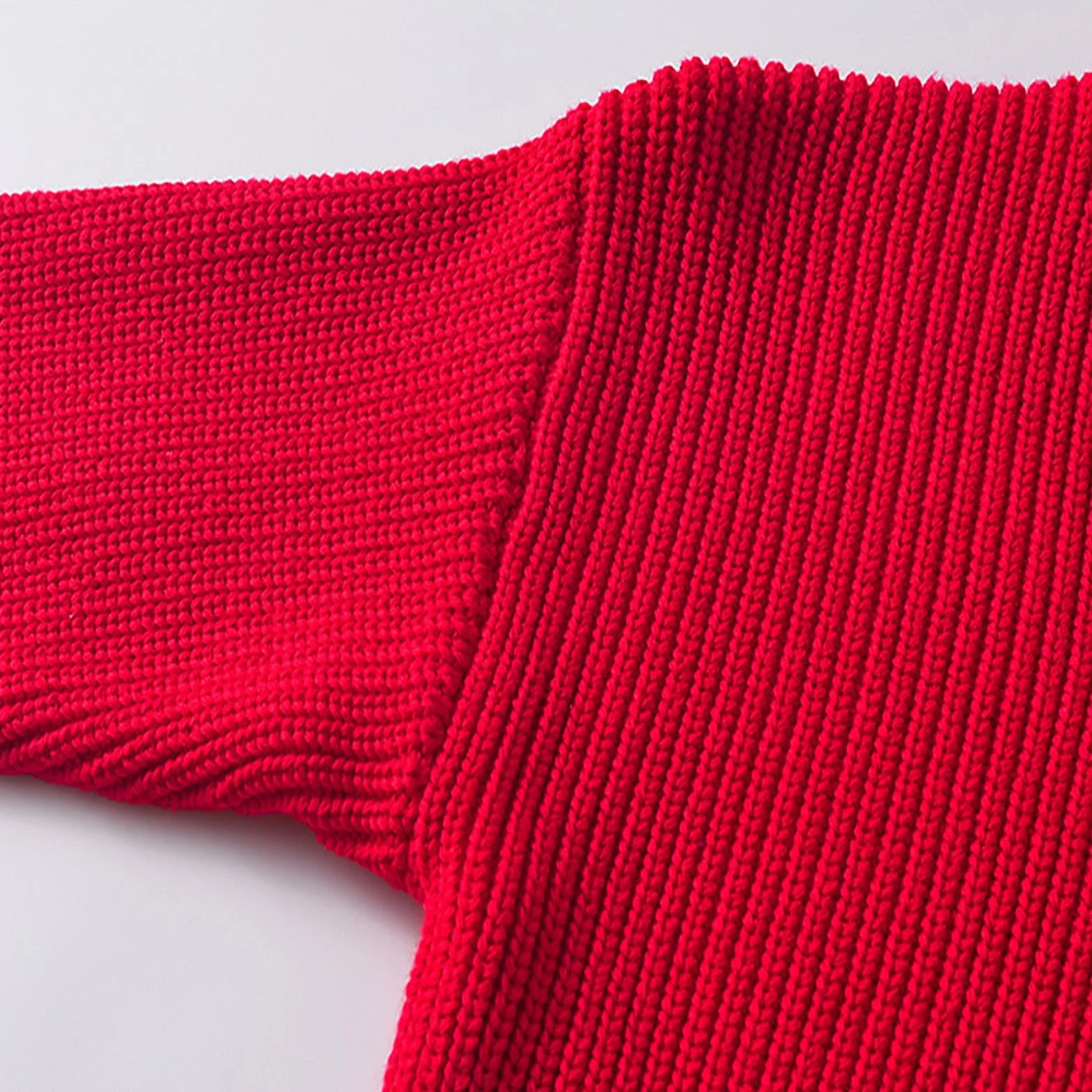Pull chaud en tricot pour enfant - Col rond - Manches longues - Automne Hiver - Doux et confortable
