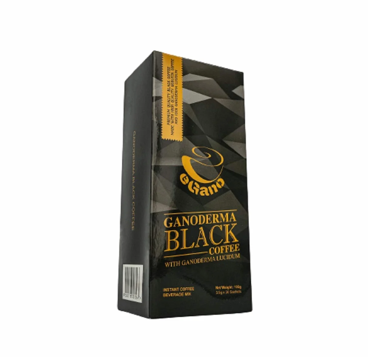 Café noir Ganoderma de qualité supérieure (30 sachets x 3,5 g / boîte)