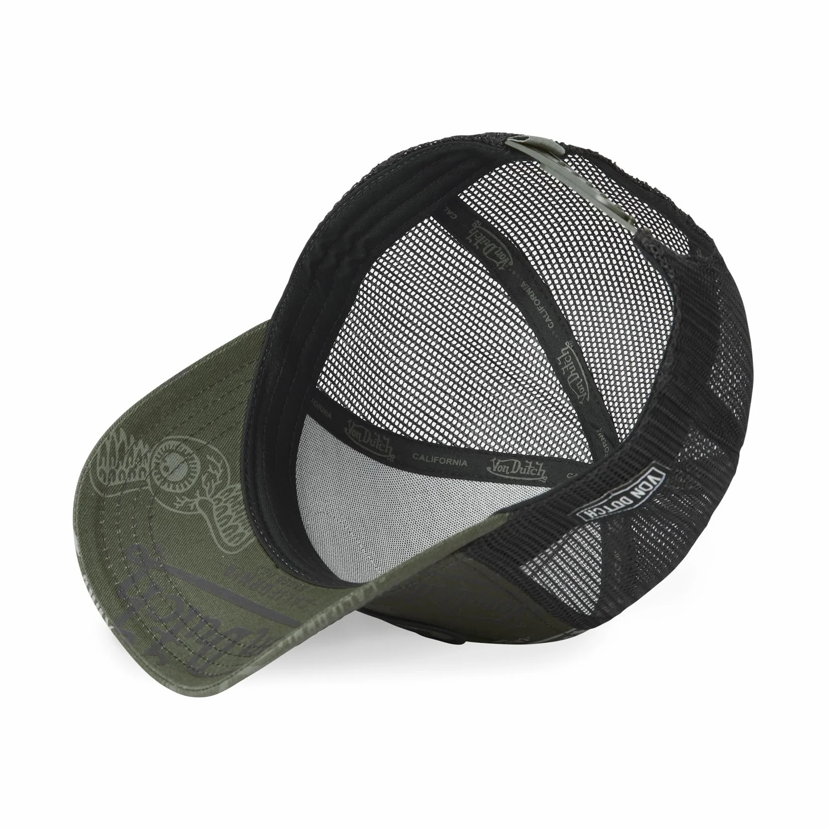 Von Dutch Casquette Trucker Ajustable Snapback Homme Femme