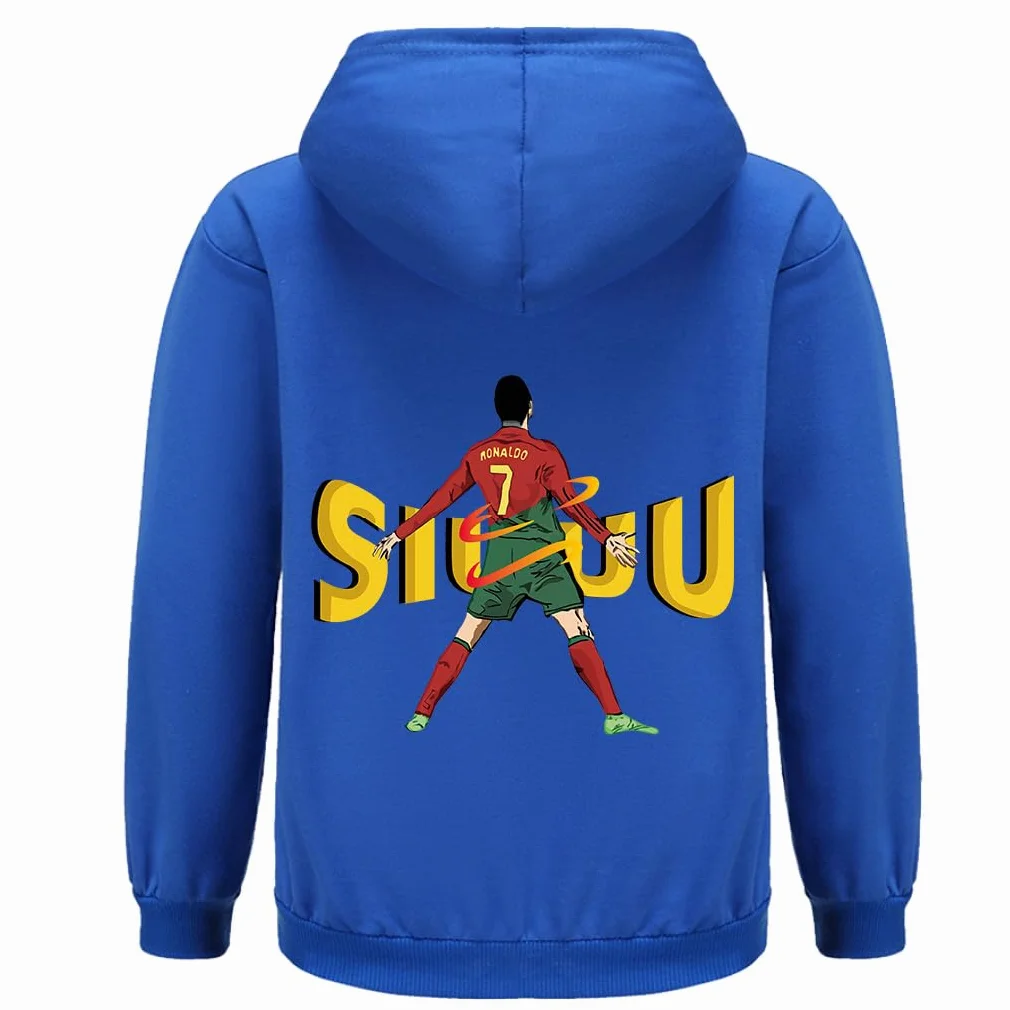 Ensemble d'entraînement de football 2 pièces avec capuche et pantalon pour enfants