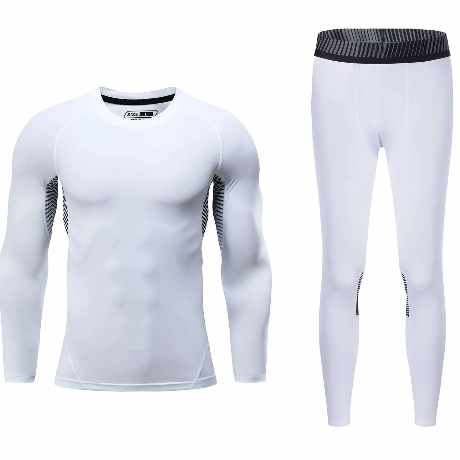Echinodon Sous-vêtements de sport compression ski fonctionnels garçons