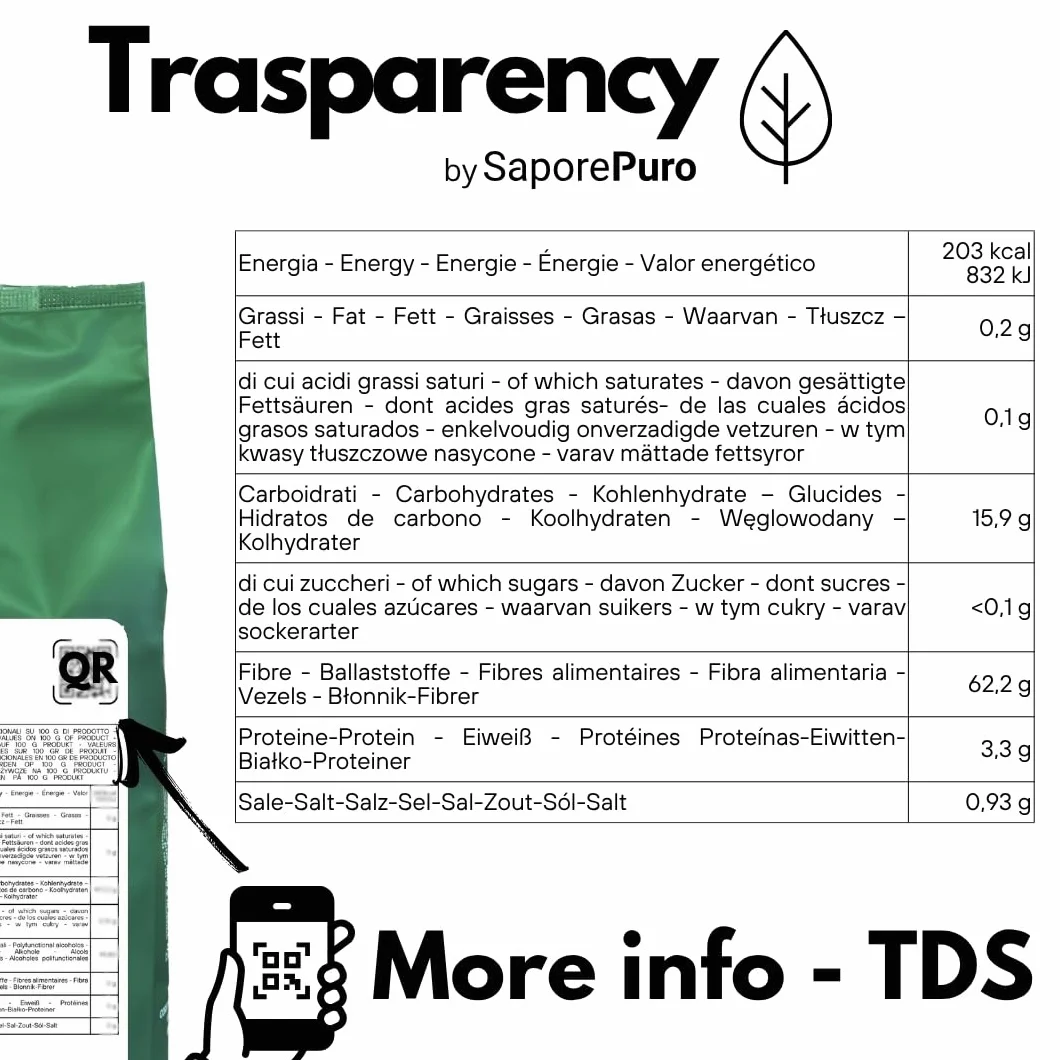 Saporepuro Xanthane en poudre 1 kg - Idéal pour la crème glacée, les sauces, mixologie, cuisine moléculaire, les nappages et les sorbets - 100% pur