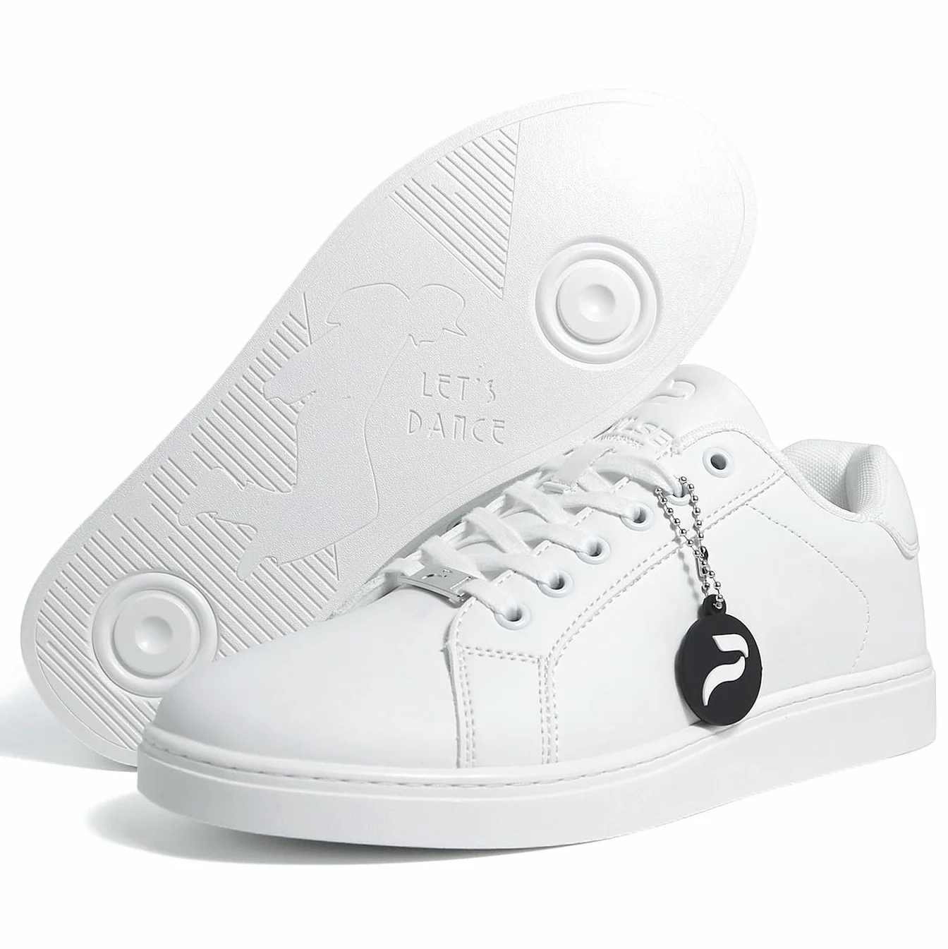 Baskets de danse unisexes semelle rotative confortables pour homme femme latine bachata salsa swing shuffling hip-hop