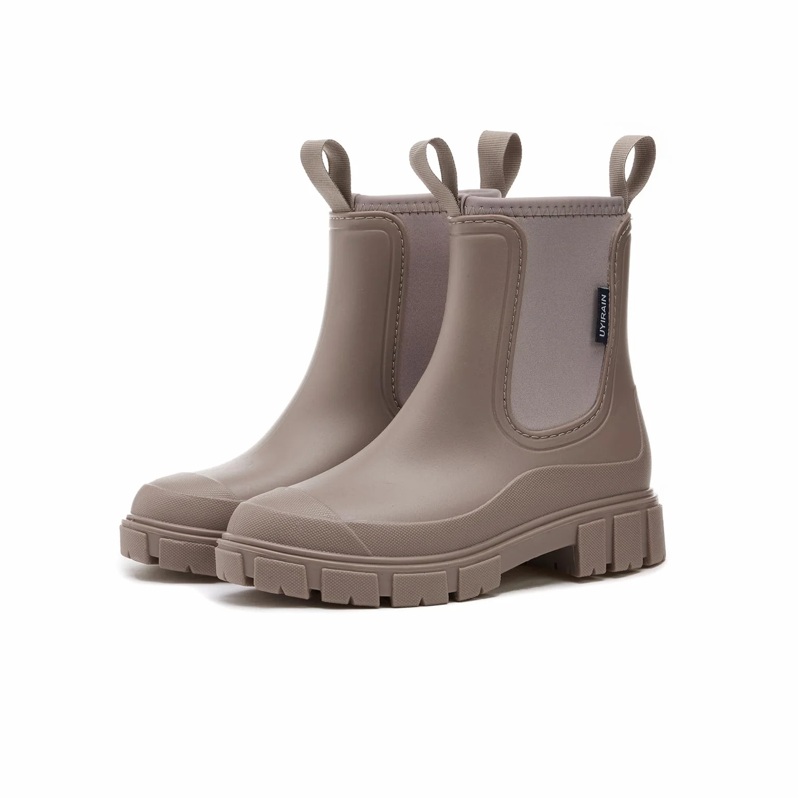 Bottes de Pluie Femmes Chelsea étanches Antidérapantes Jardin Travail 35-40 EU