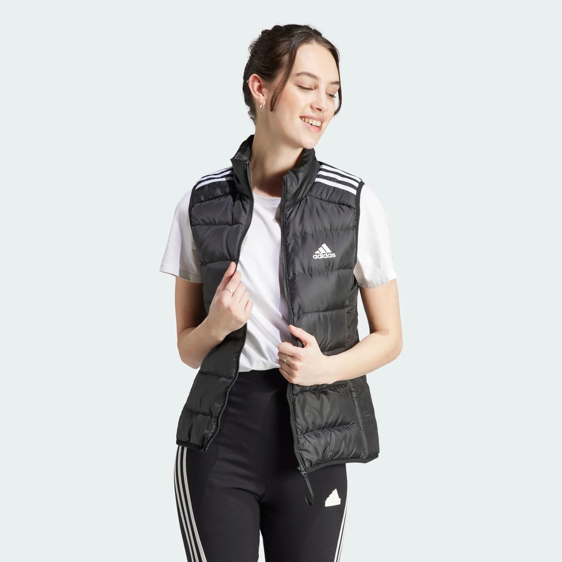 Adidas Essentials 3-stripes Light Down Veste Femme