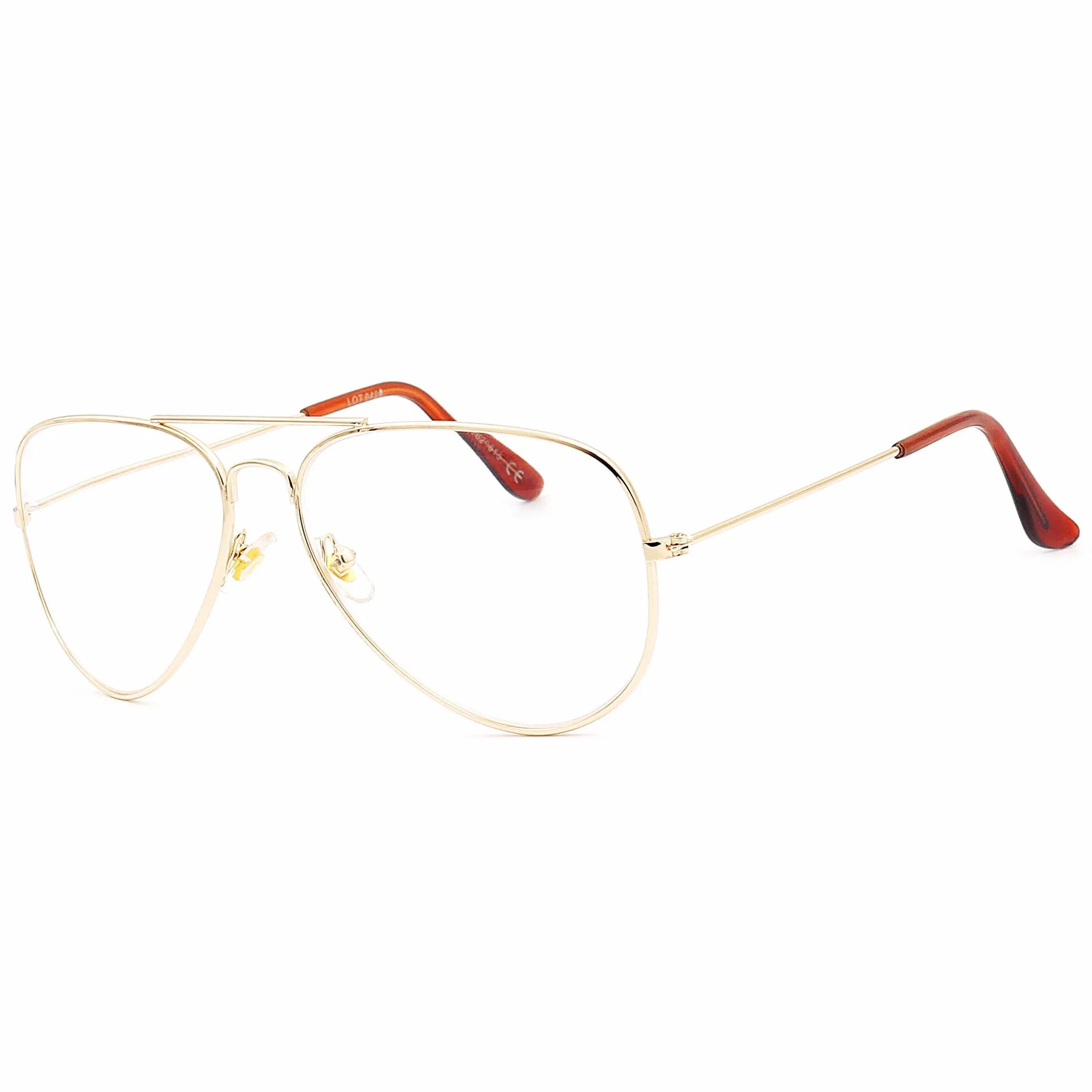 NEW VISION Gafas Presbicia Hombre Estilo Aviador Retro Montura Metálica NV8132