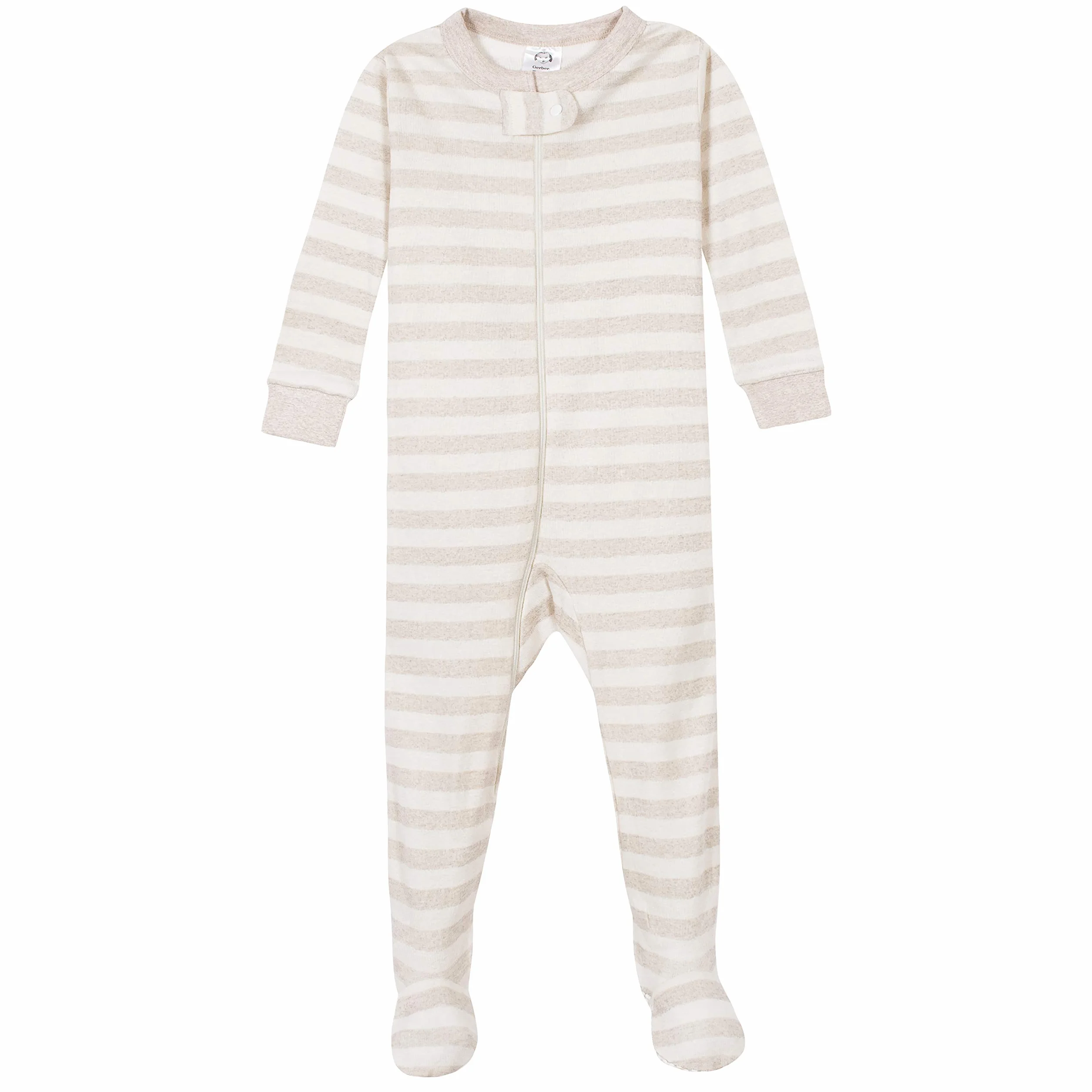 Gerber Baby-Boys 4-Pack Footed Pajamas Pantoufles pour bébés et Bambins
