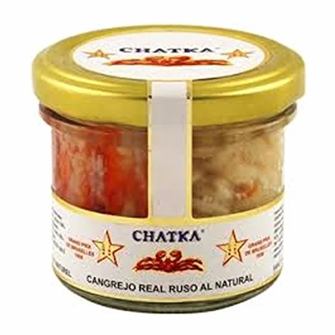 Chatka - Crabe Royal Russe 60% pattes - 120 grammes